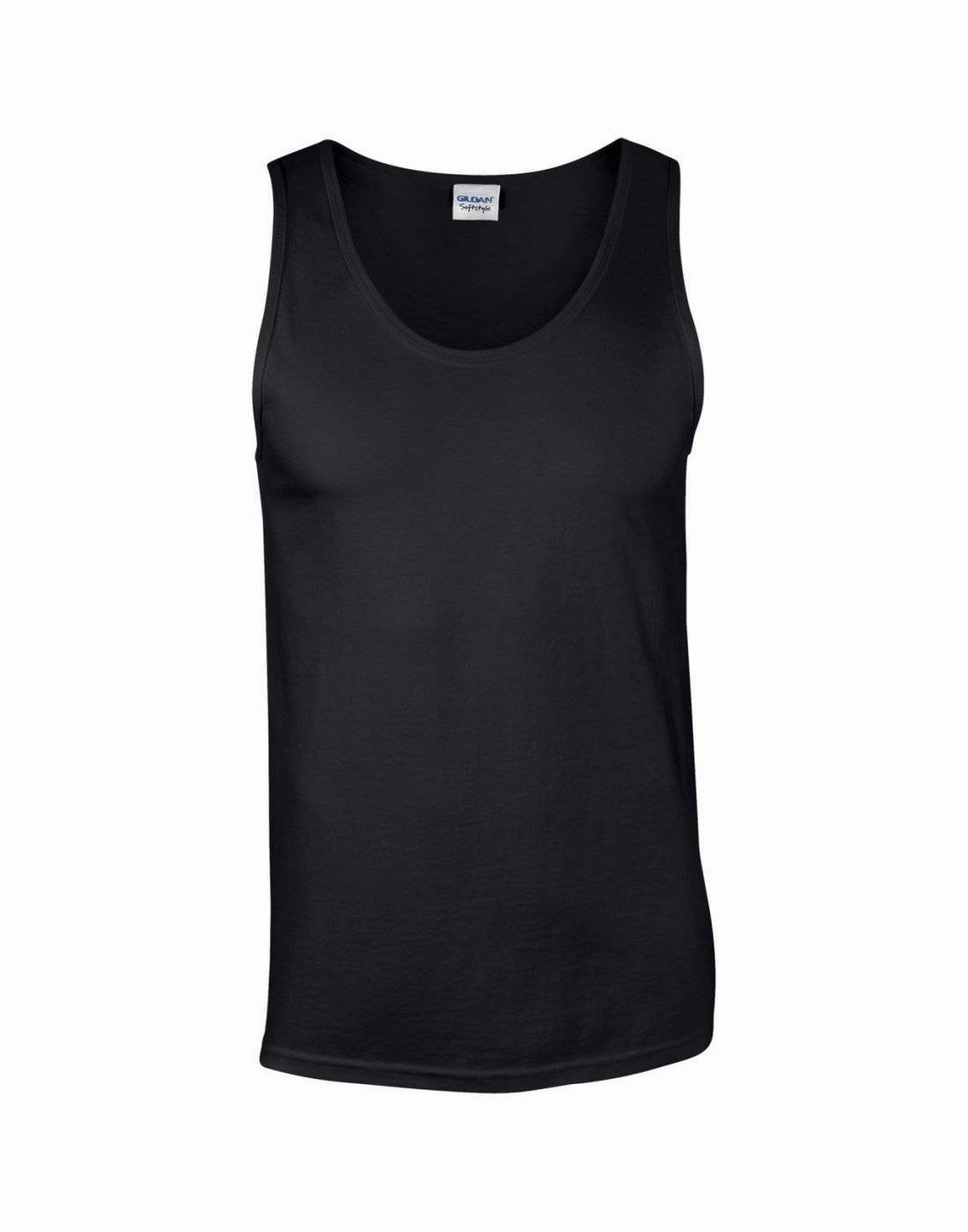 second hand Softstyle Adult Tank Top | BLACK