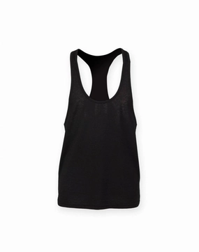 cylindrical shape Muscle Vest | BLACK