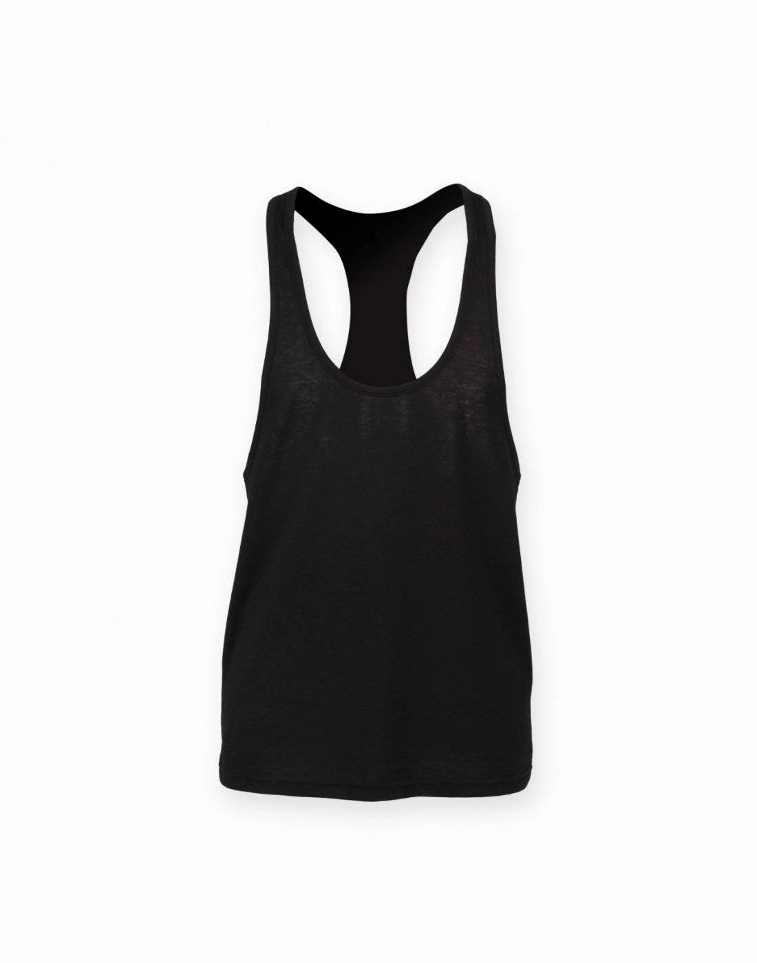 cylindrical shape Muscle Vest | BLACK