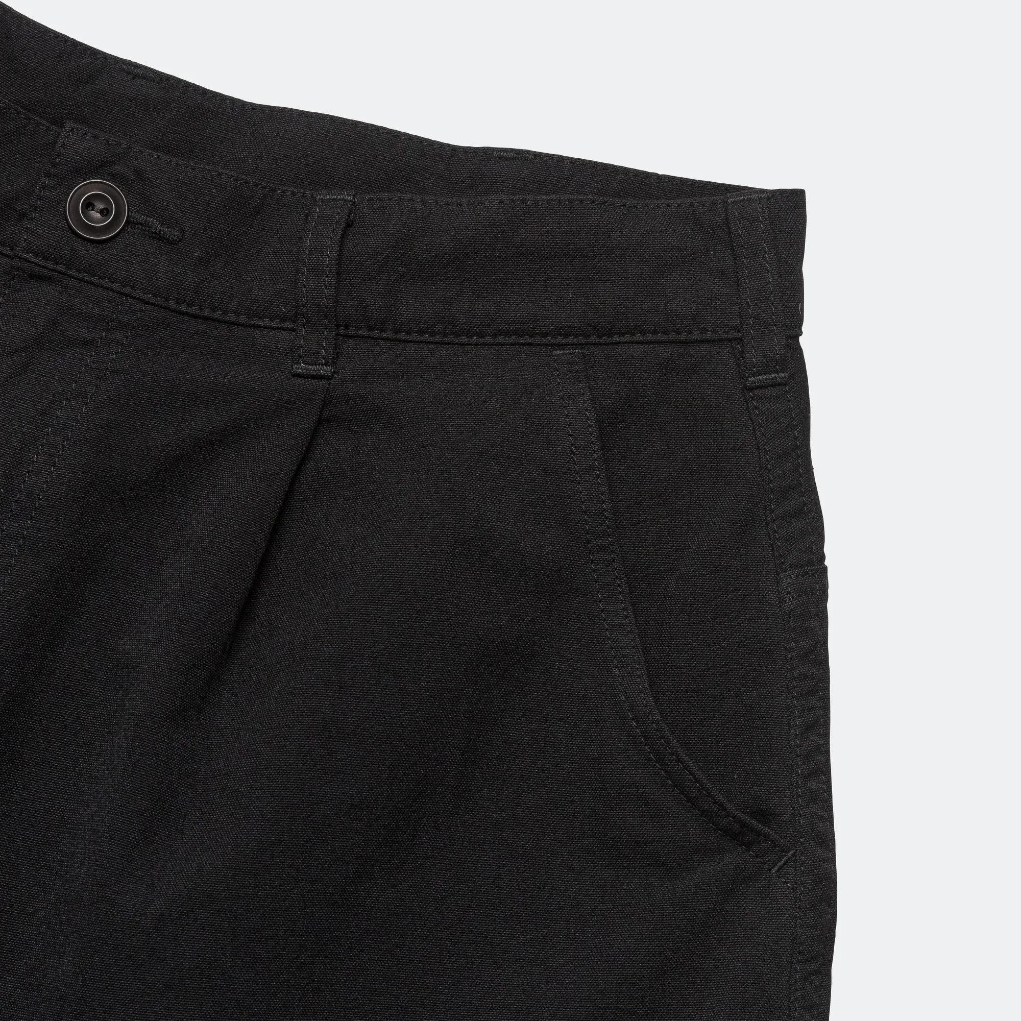 Warm Day Nylon Oxford Short - Black/Black