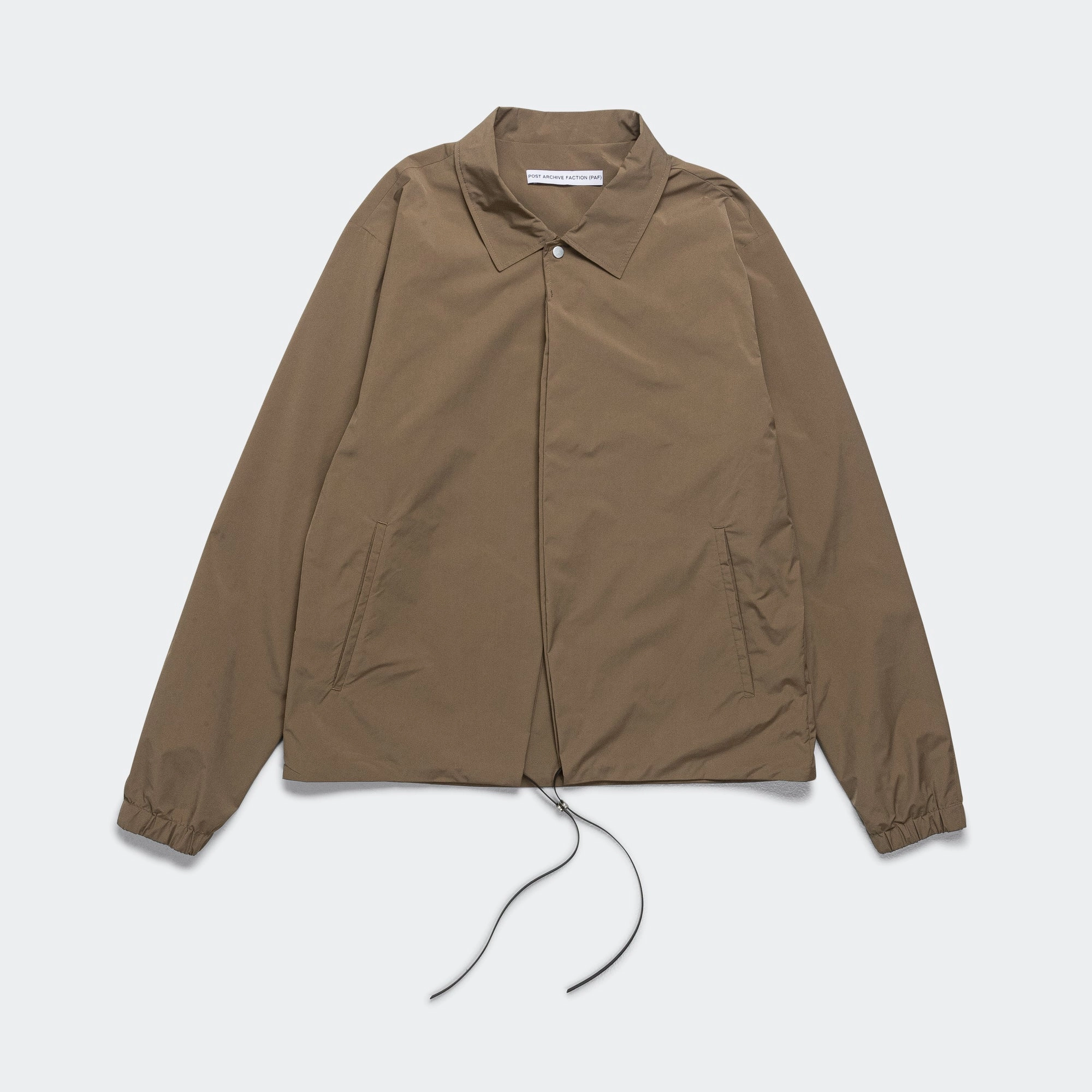 Simple Look waterproof construction 8.0 Coach Jacket Right - Brown