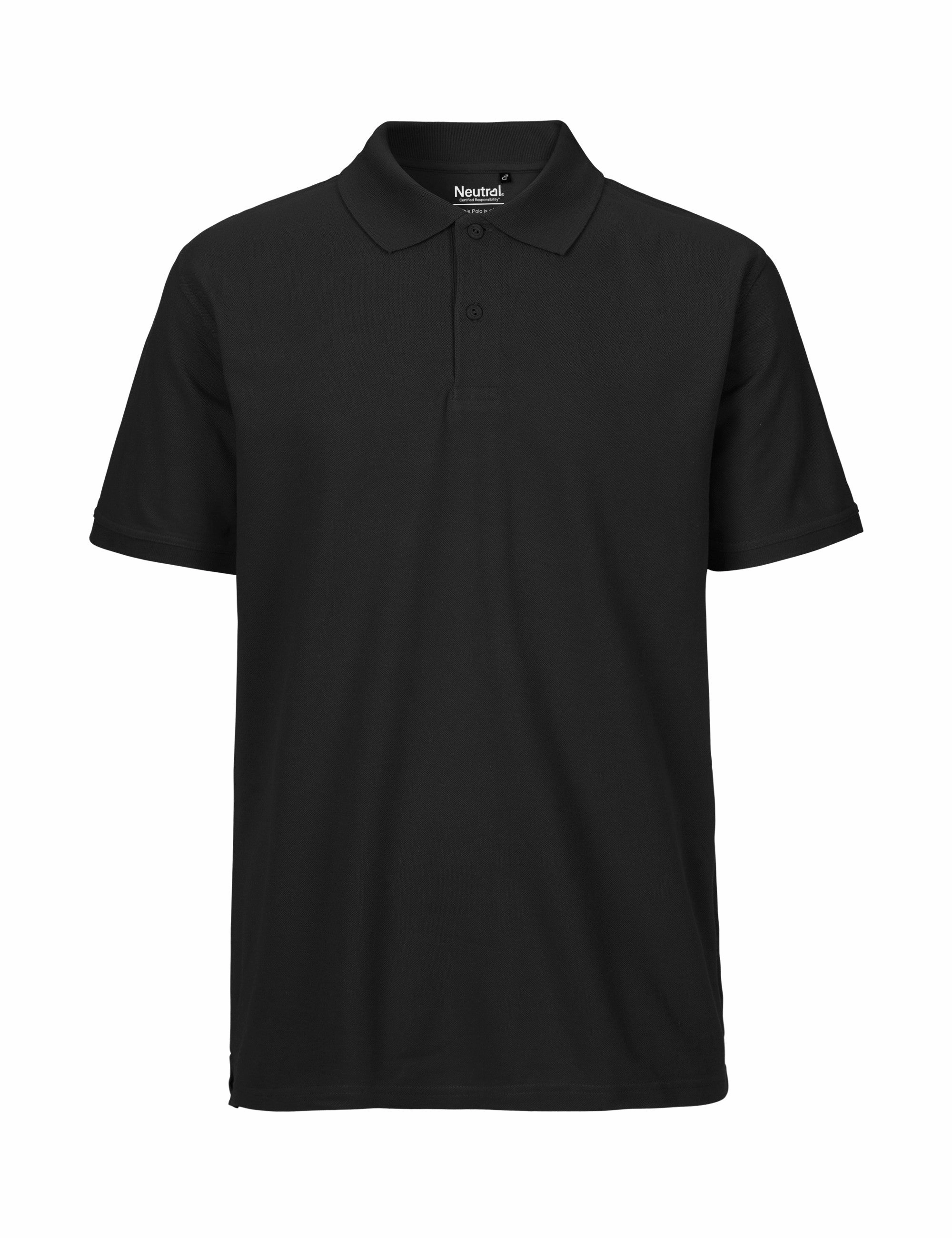 SlimFit Design Neutral Classic Polo | BLACK