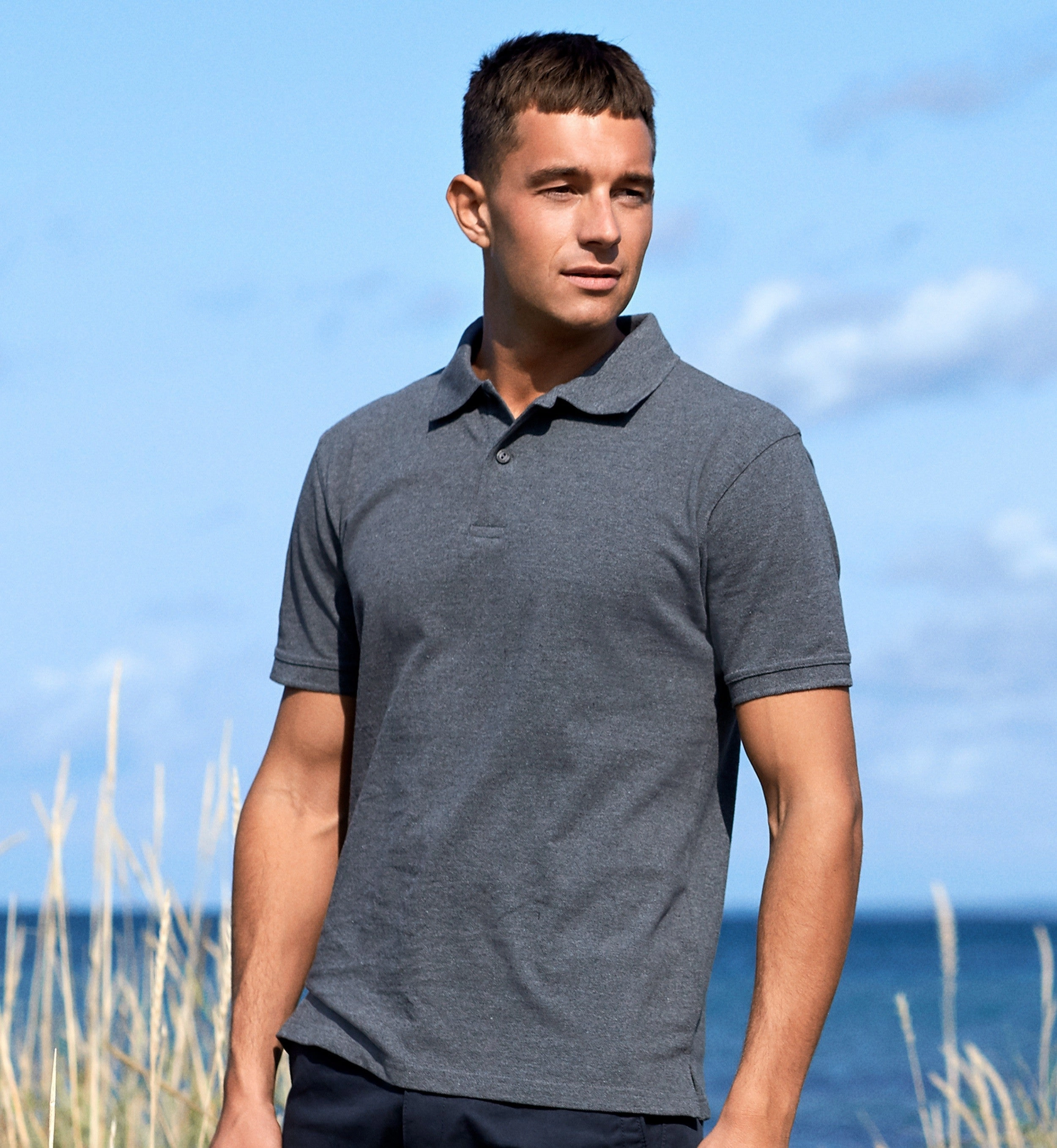 Party Ready Neutral Classic Polo | BLACK