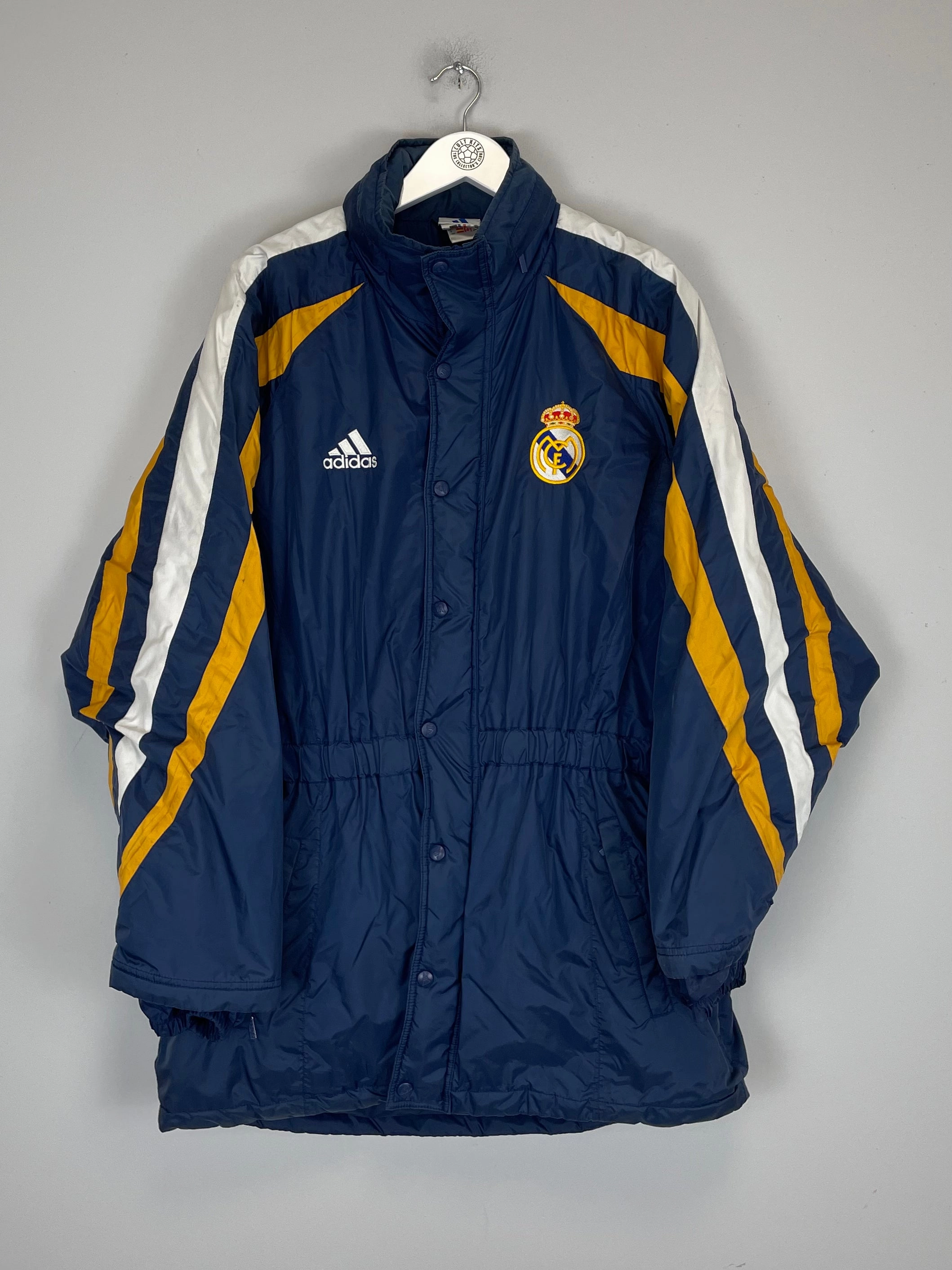 SweatActivatedCooling cinema 1998/99 REAL MADRID BENCH COAT (M) ADIDAS