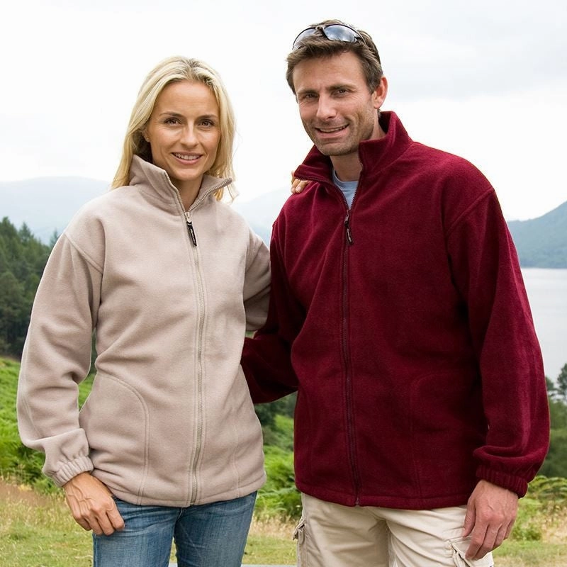 Night Outwear Full Zip Active Fleece Jacket | BLACK