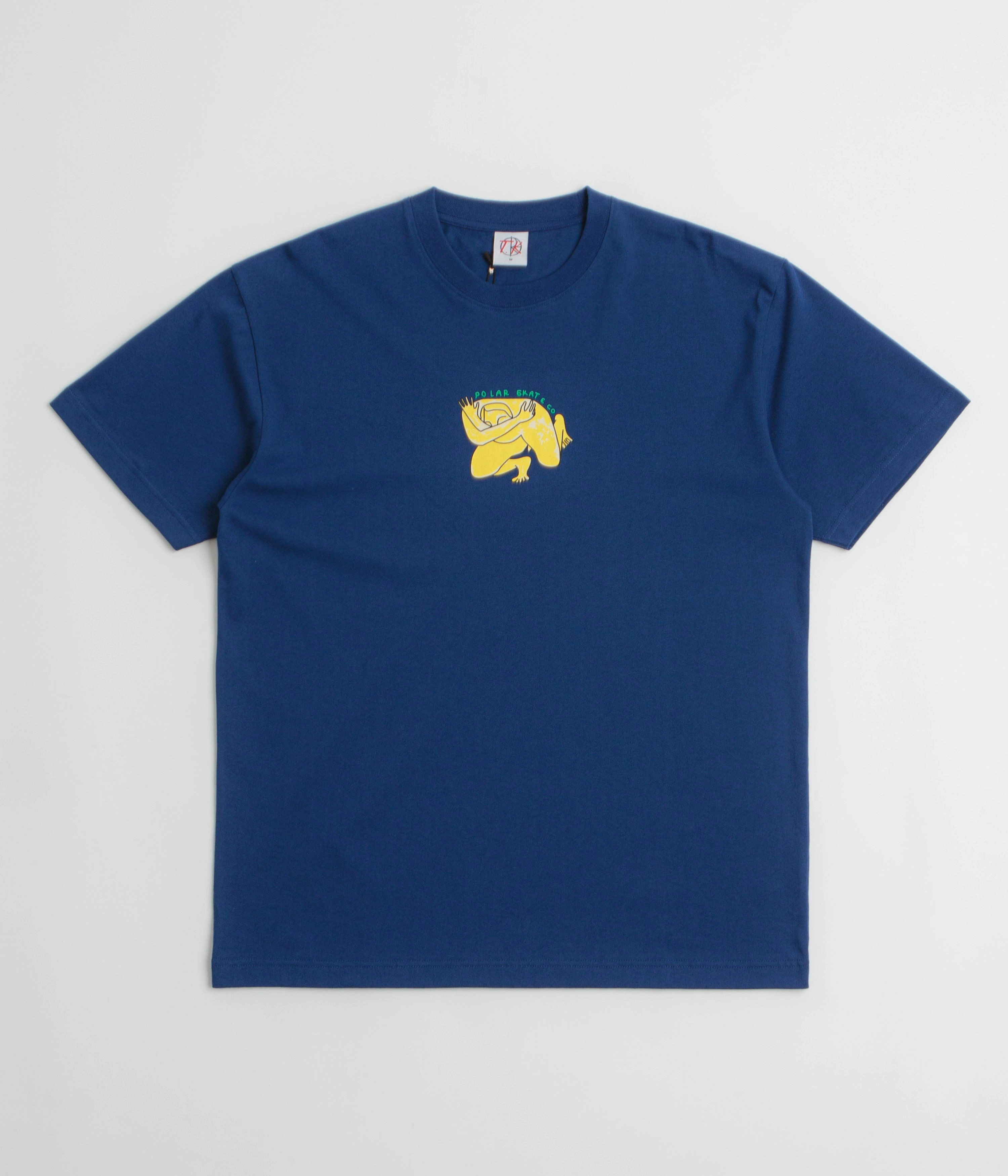 Polar Shy Bow T-Shirt - Deep Royal Blue Timeless Comfort Wear Weekend Look
