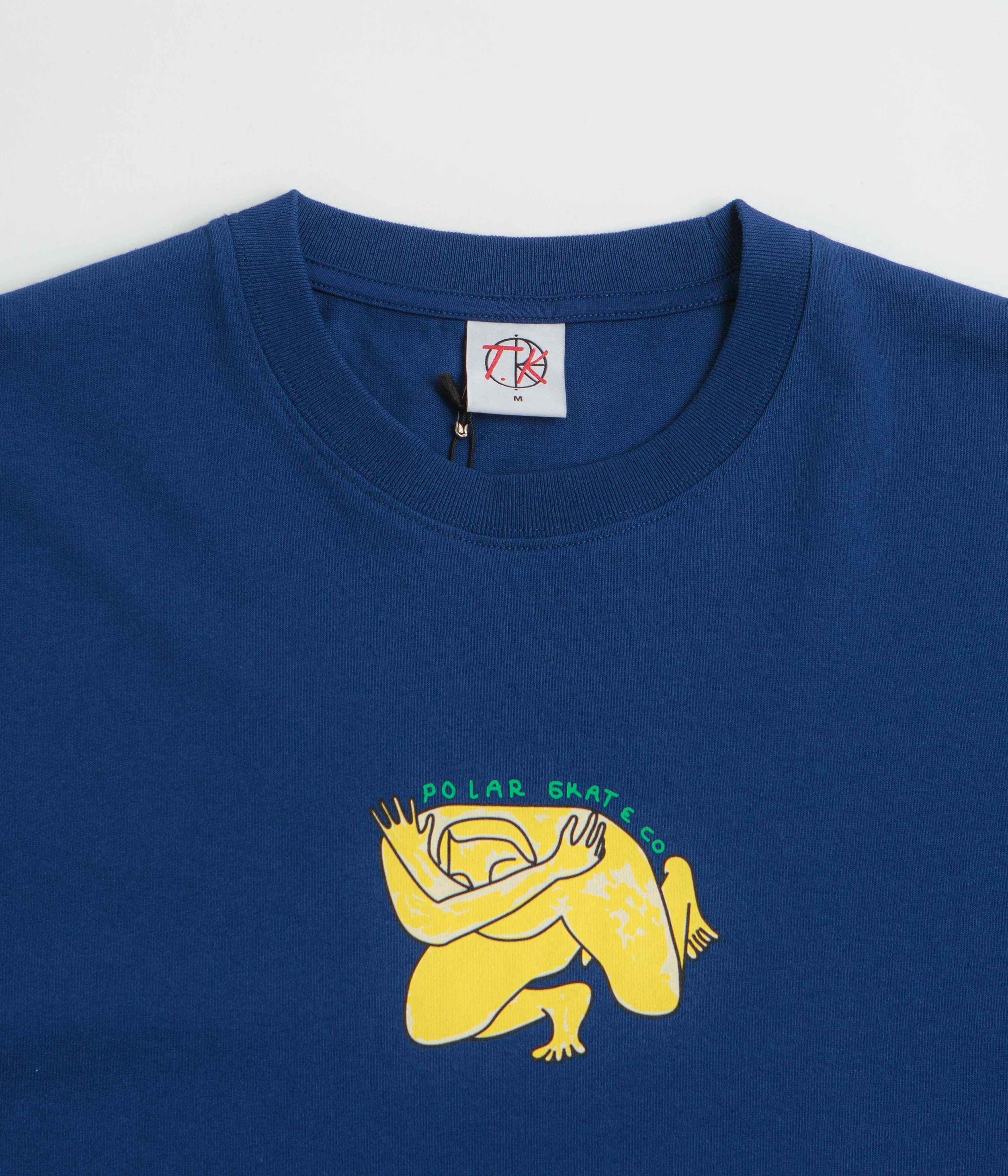 Polar Shy Bow T-Shirt - Deep Royal Blue Breathable mesh panel