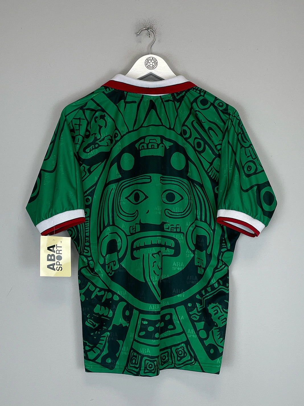 Versatile Outfit Hyper Breathable 1998 MEXICO *RE-ISSUE* HOME SHIRT (MULTIPLE SIZES) ABA SPORT