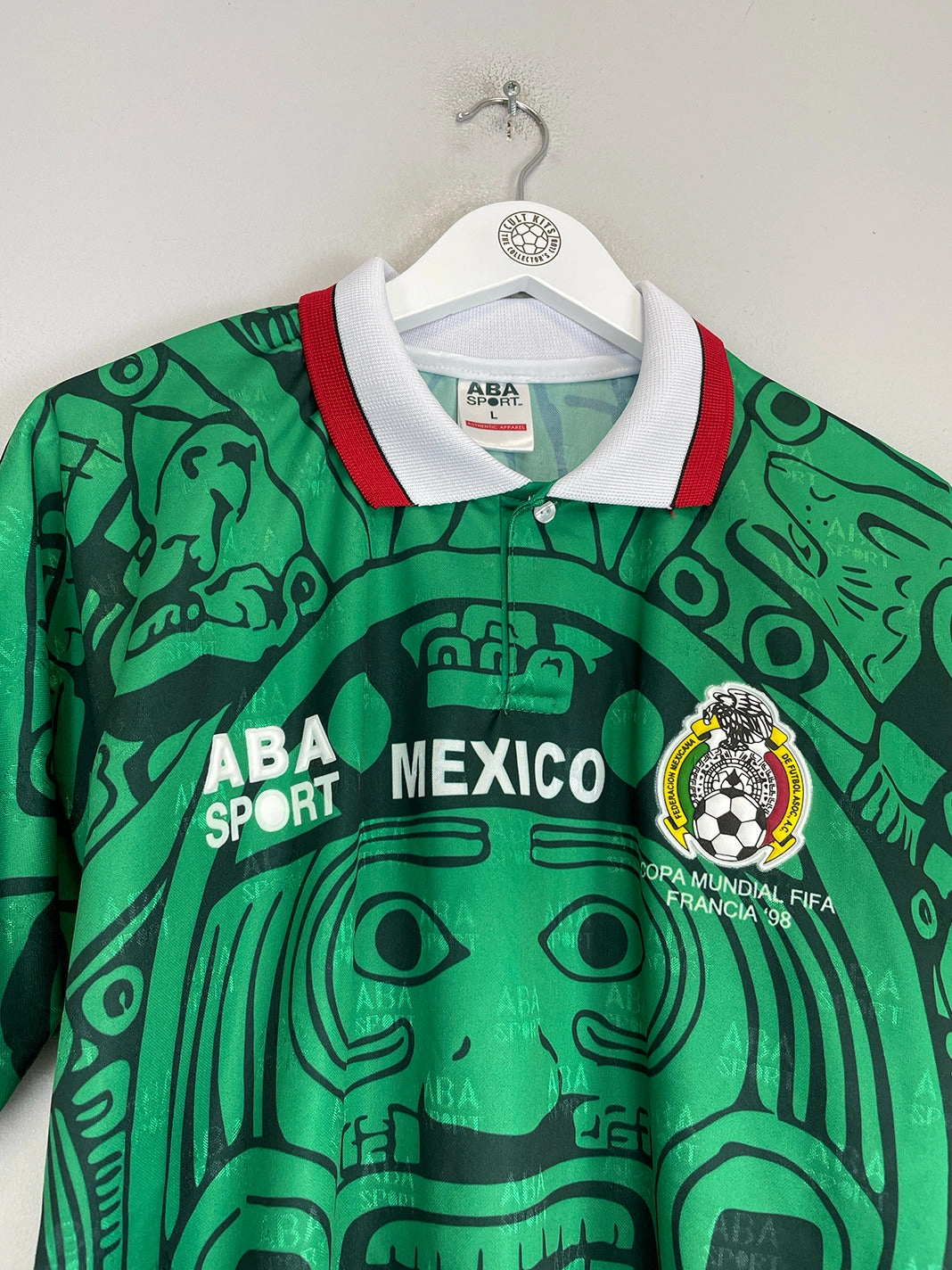 Active Comfort 1998 MEXICO *RE-ISSUE* HOME SHIRT (MULTIPLE SIZES) ABA SPORT