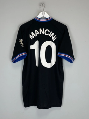 Comfort Collar Design 2001 SAMPDORIA MANCINI #10 'TESTIMONIAL MANCIO DAY' SHIRT (XXL) ERREA