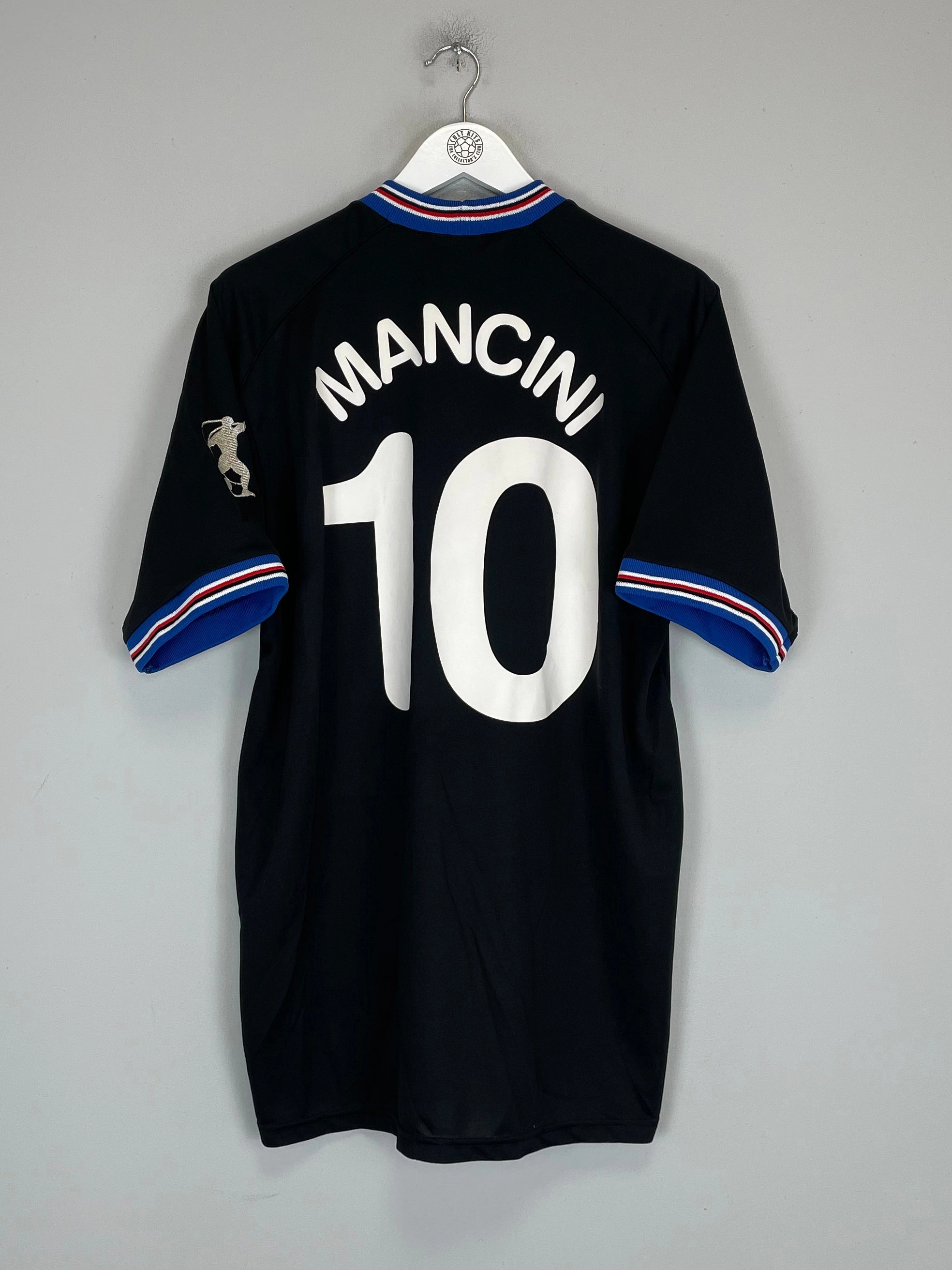 Breeze Control 2001 SAMPDORIA MANCINI #10 'TESTIMONIAL MANCIO DAY' SHIRT (XXL) ERREA