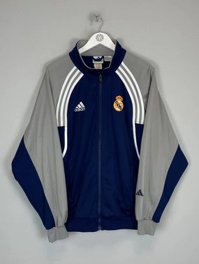 2000/01 REAL MADRID TRACK JACKET (M) ADIDAS Lightweight Thermal Layer