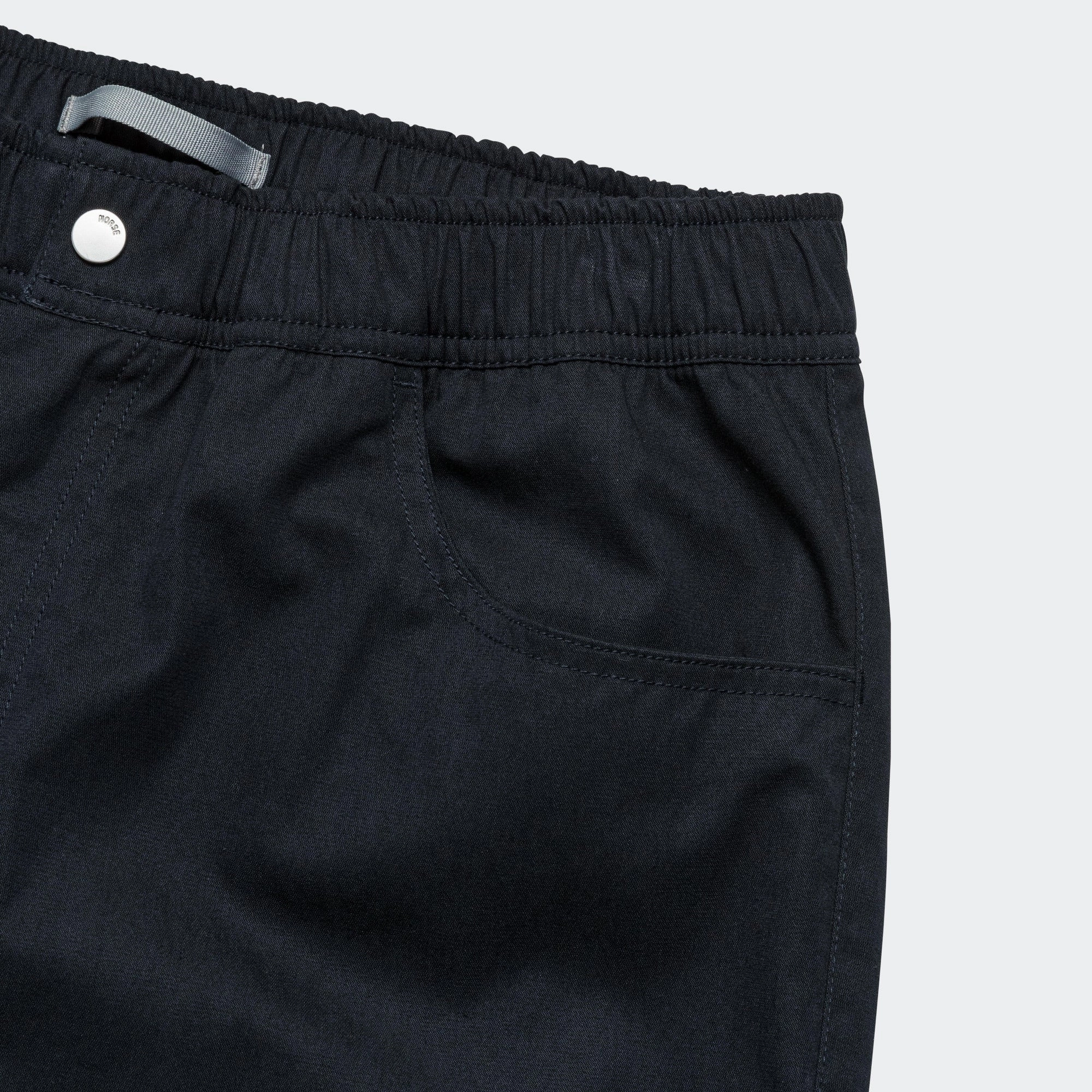 Cropped hem Ragnar Fine Broken Twill - Dark Navy