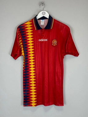 Climate Control 1994/96 SPAIN HOME SHIRT (M) ADIDAS