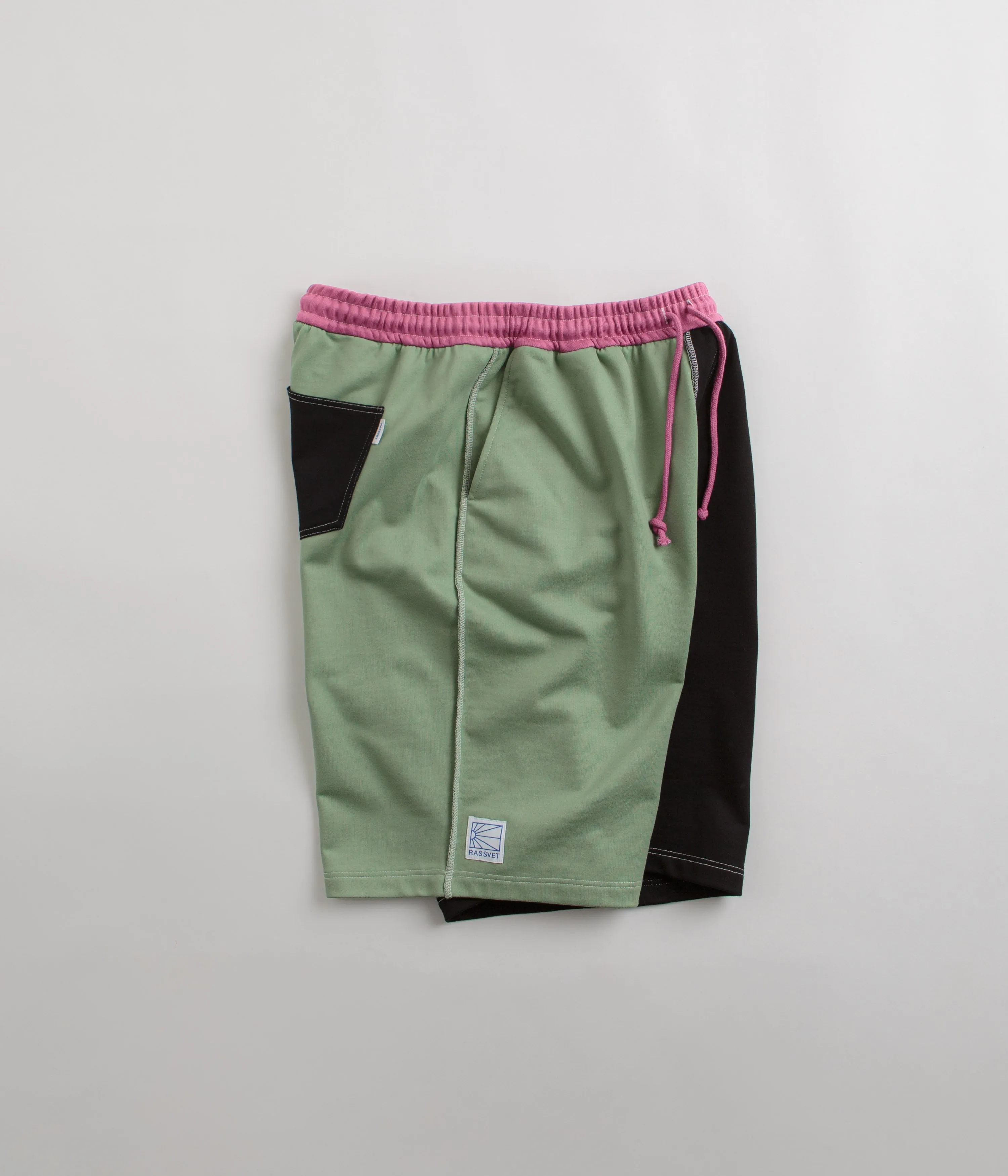 service industry Pocket Reinforcement Rassvet Mix Sweat Shorts - Khaki