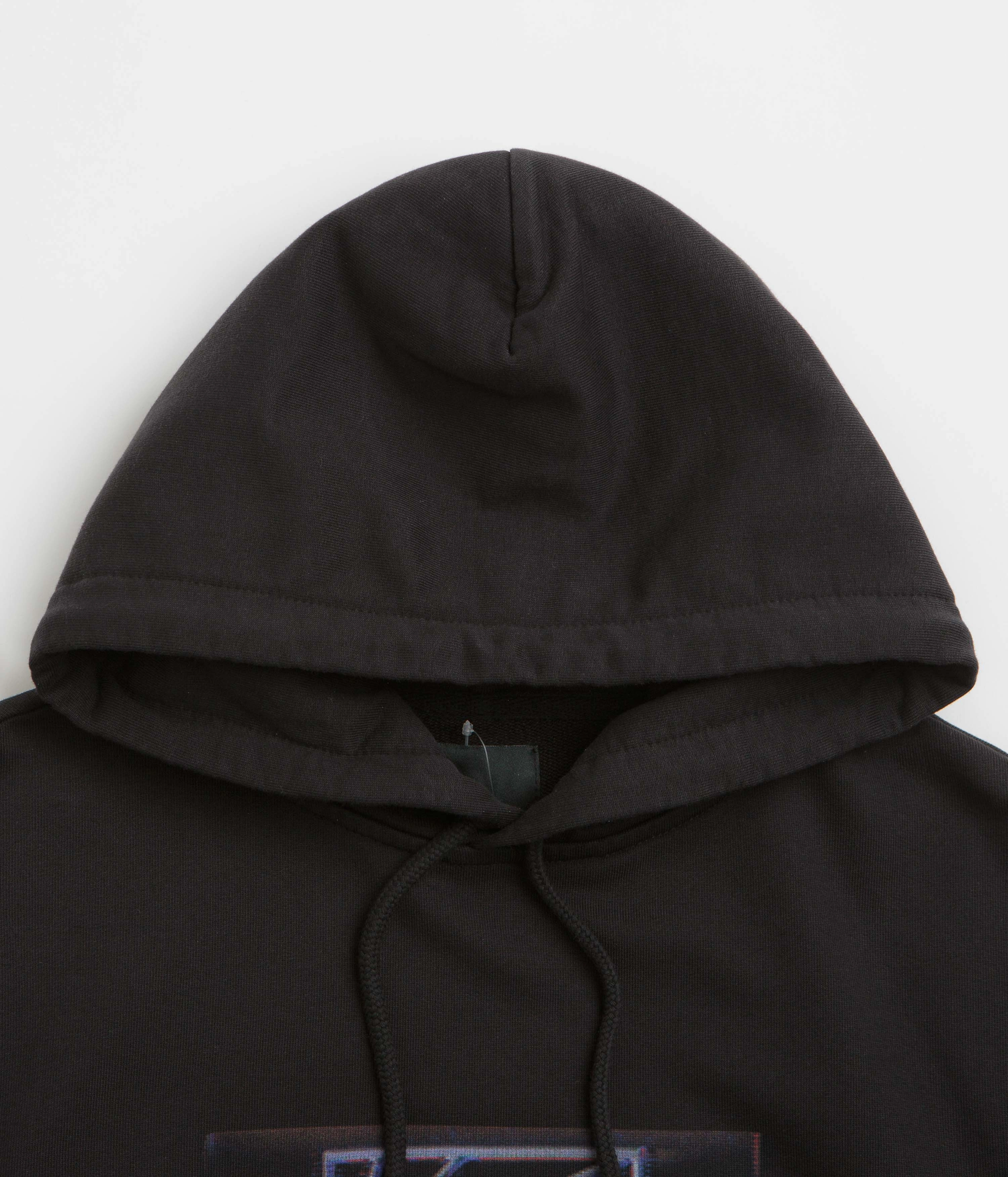 Rassvet Glitch Hoodie - Black Reinforced Hood