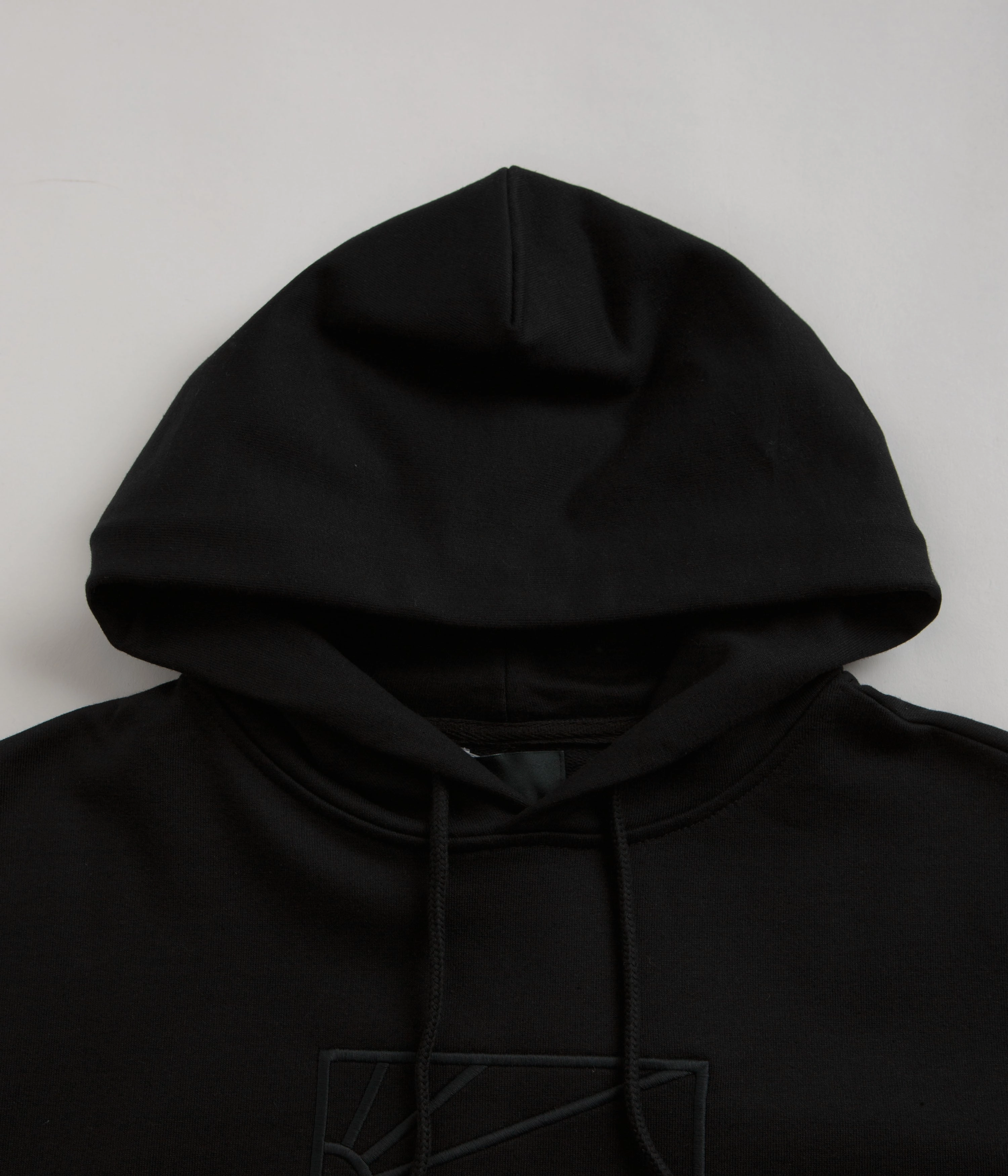 Rassvet Logo Hoodie - Black Vintage Look