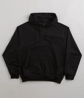 Rassvet Logo Hoodie - Black Classic Street