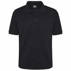 Layering Essential Raven Classic Polo Shirt | BLACK