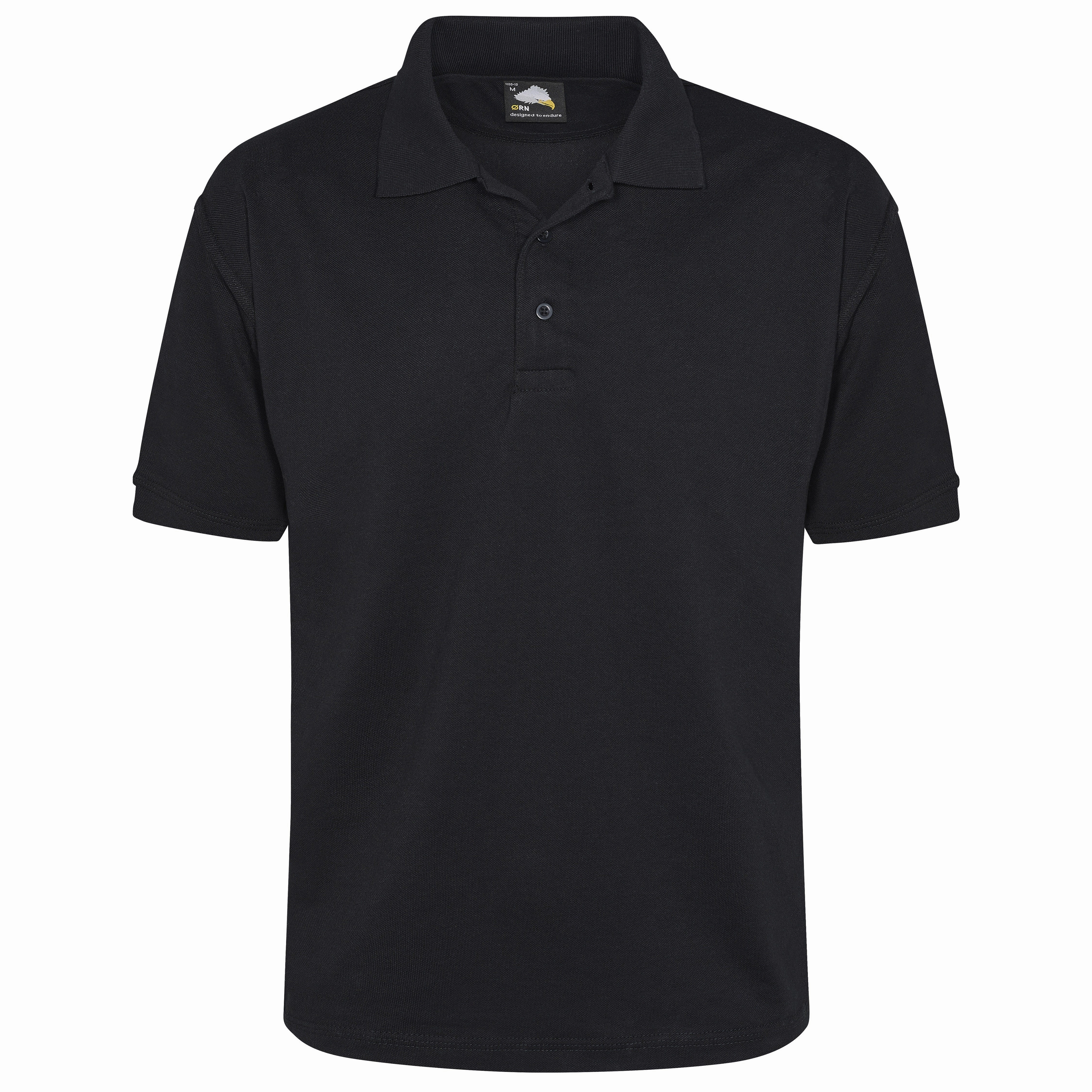 Layering Essential Raven Classic Polo Shirt | BLACK