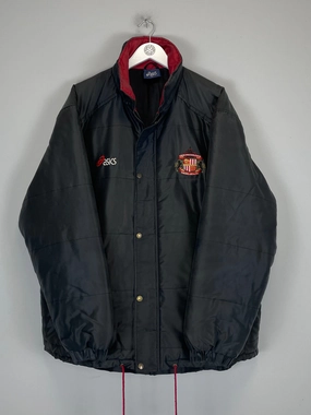 1998/99 SUNDERLAND BENCH COAT (XL) ASICS pollen-resistant cross-cultural