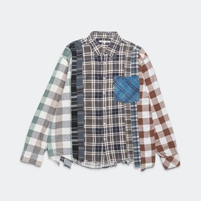 Midweight Textile Poolside Lounge Rebuild Flannel 7 Cuts Shirt SS25 - Small #2
