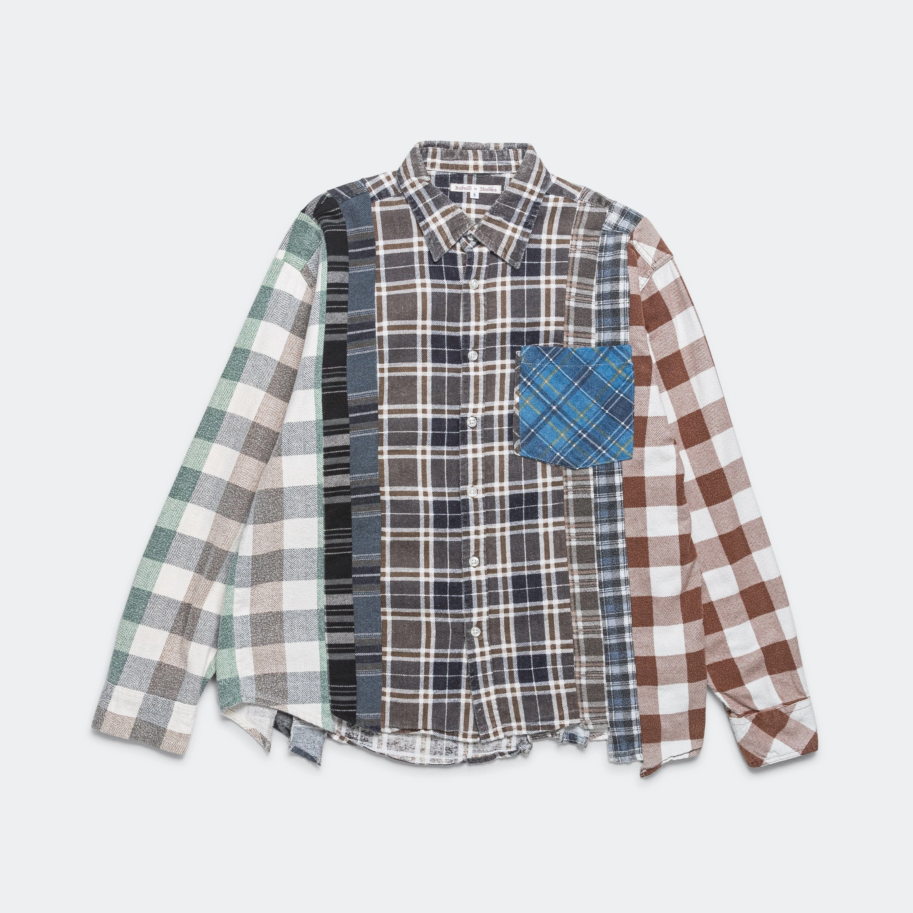 Midweight Textile Poolside Lounge Rebuild Flannel 7 Cuts Shirt SS25 - Small #2