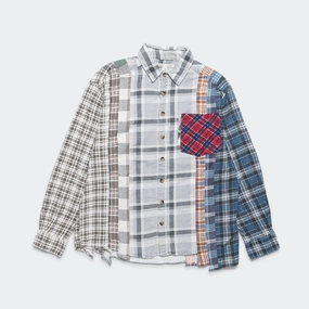 Rebuild Flannel 7 Cuts Shirt SS25 - Small #3 Business casual