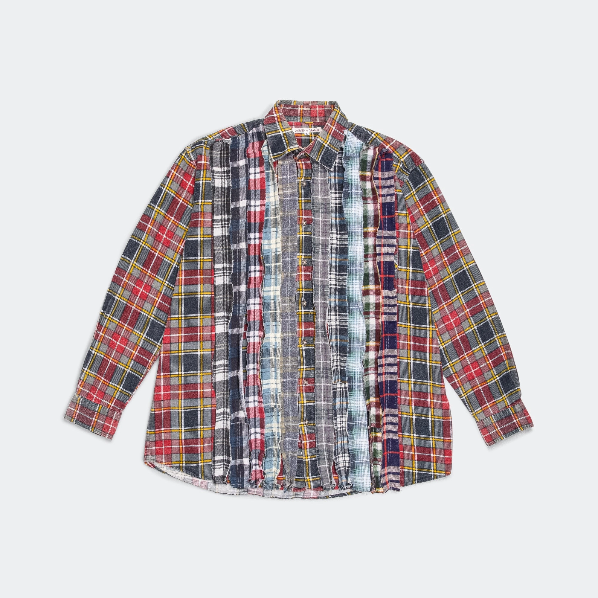 Pocket Detail Comfort Fit Rebuild Flannel Ribbon Shirt SS25 - Large #2