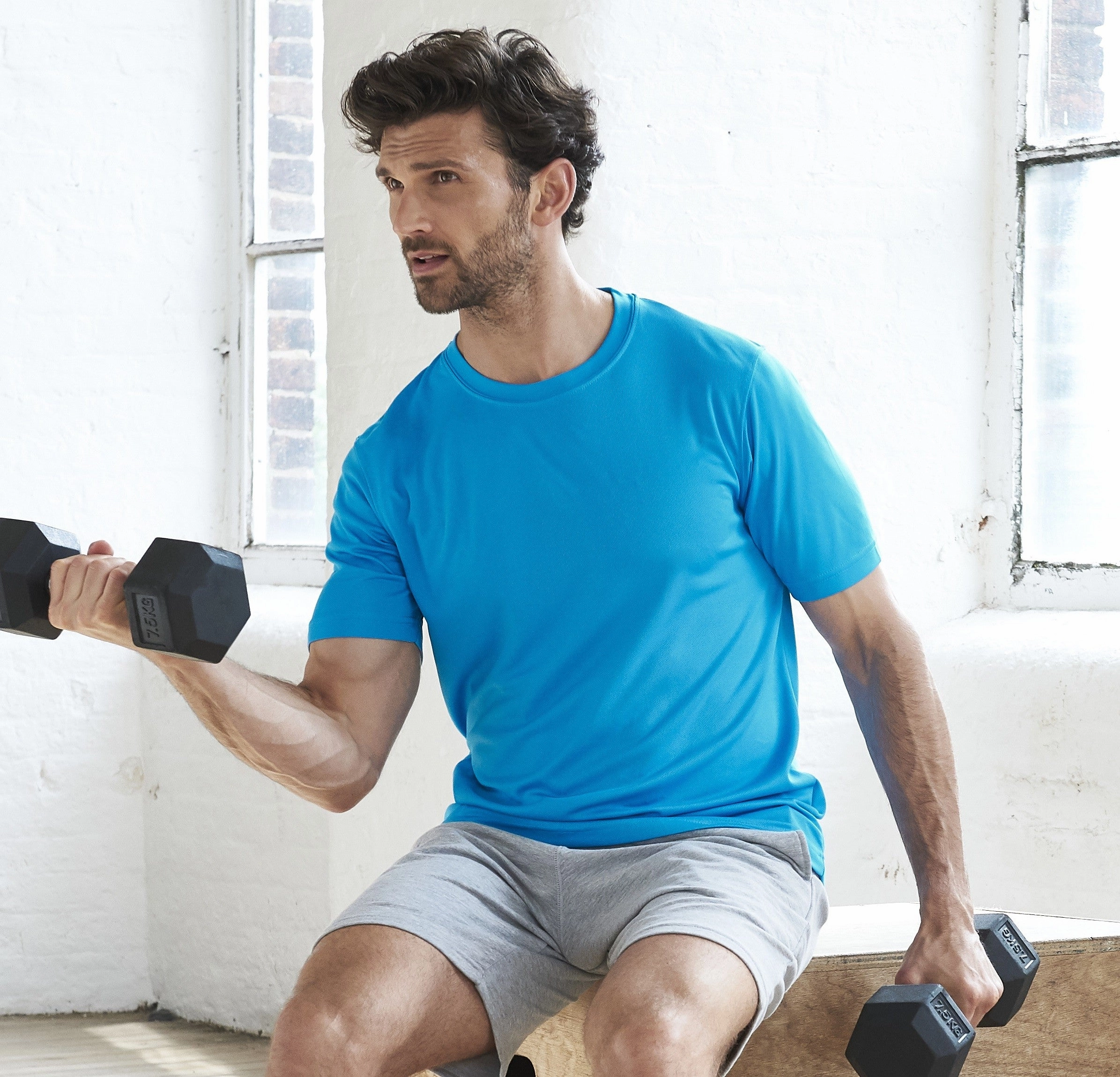 Recycled Cool T-Shirt | ARCTIC WHITE MultiPly Fabric Comfy Design