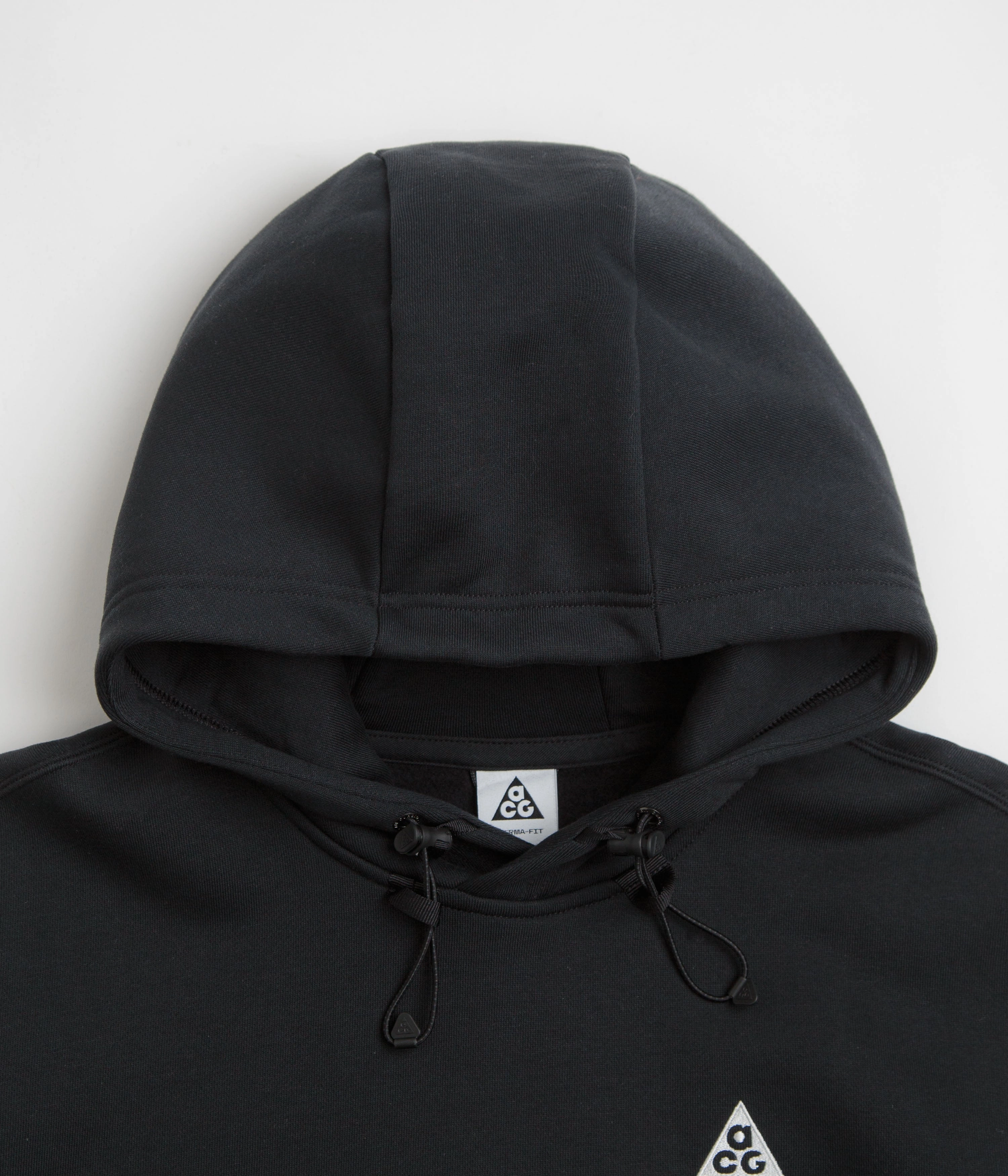 Nike ACG Tuff Fleece Hoodie - Black / Anthracite / Summit White Comfort Fit
