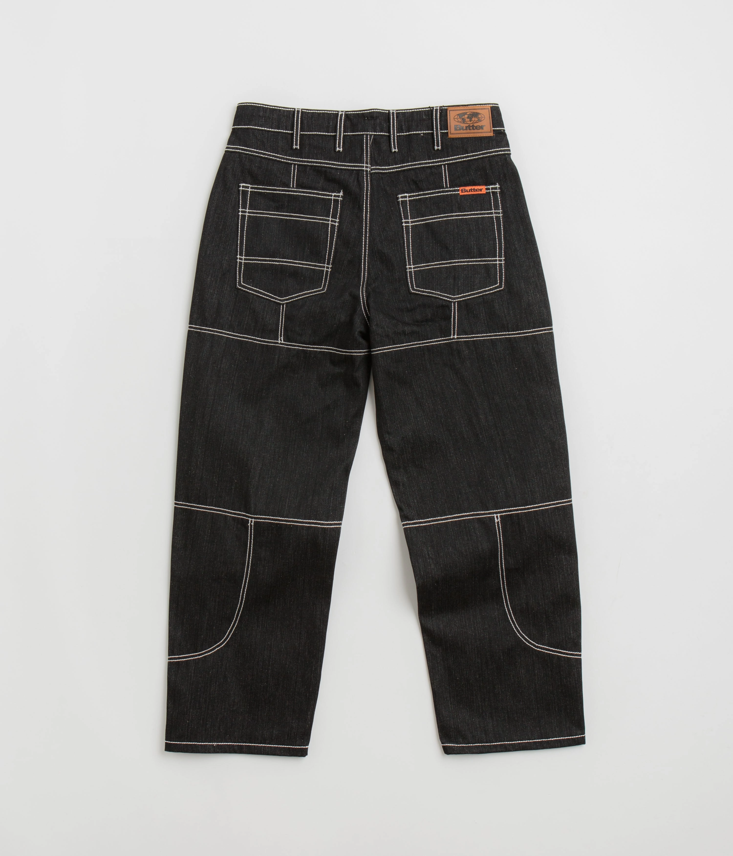 Soft Eco Friendly Universal Style Butter Goods Adilson Jeans - Black