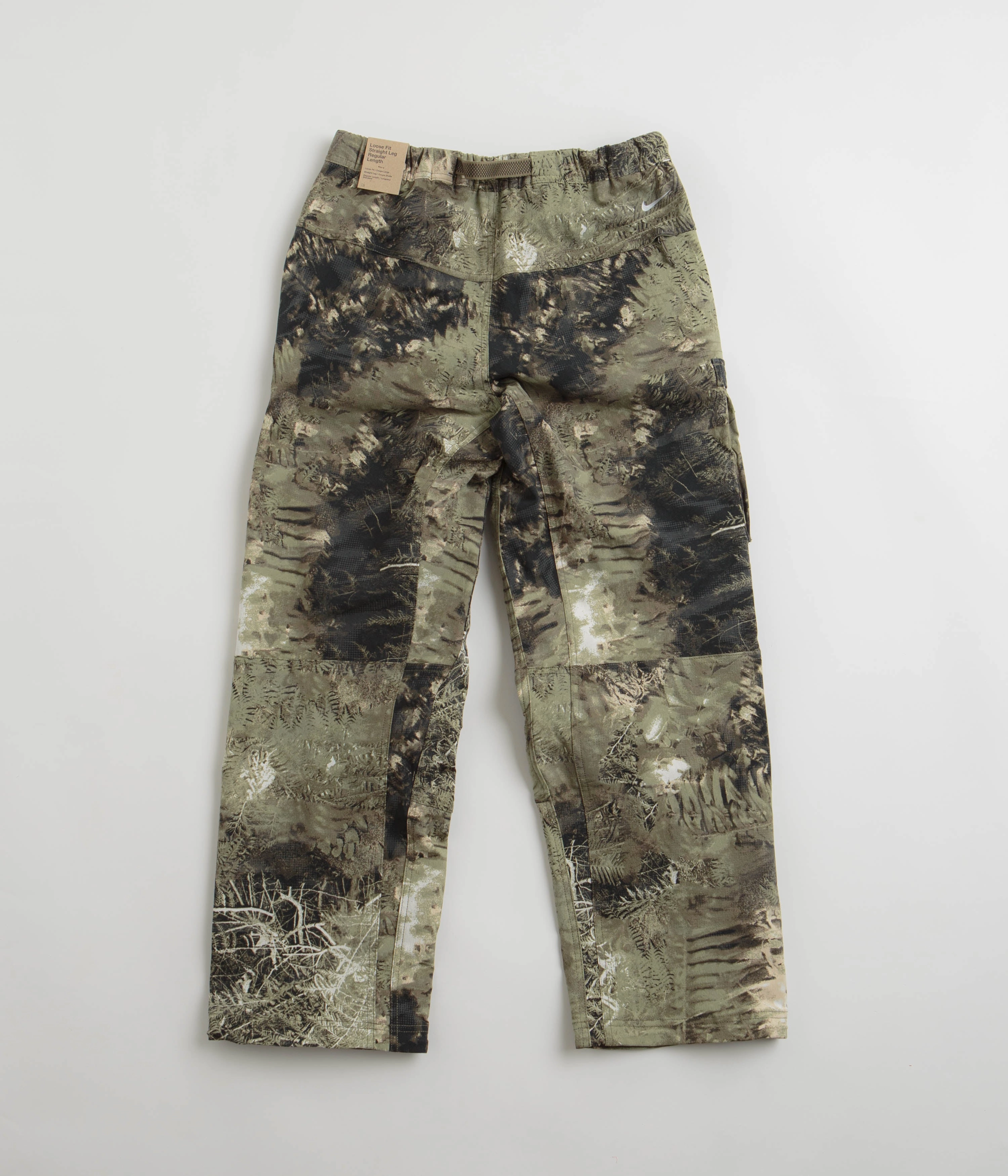 NoBuckleDesign Nike ACG Smith Summit Cargo Pants - Oil Green / Medium Olive / Reflective Silv
