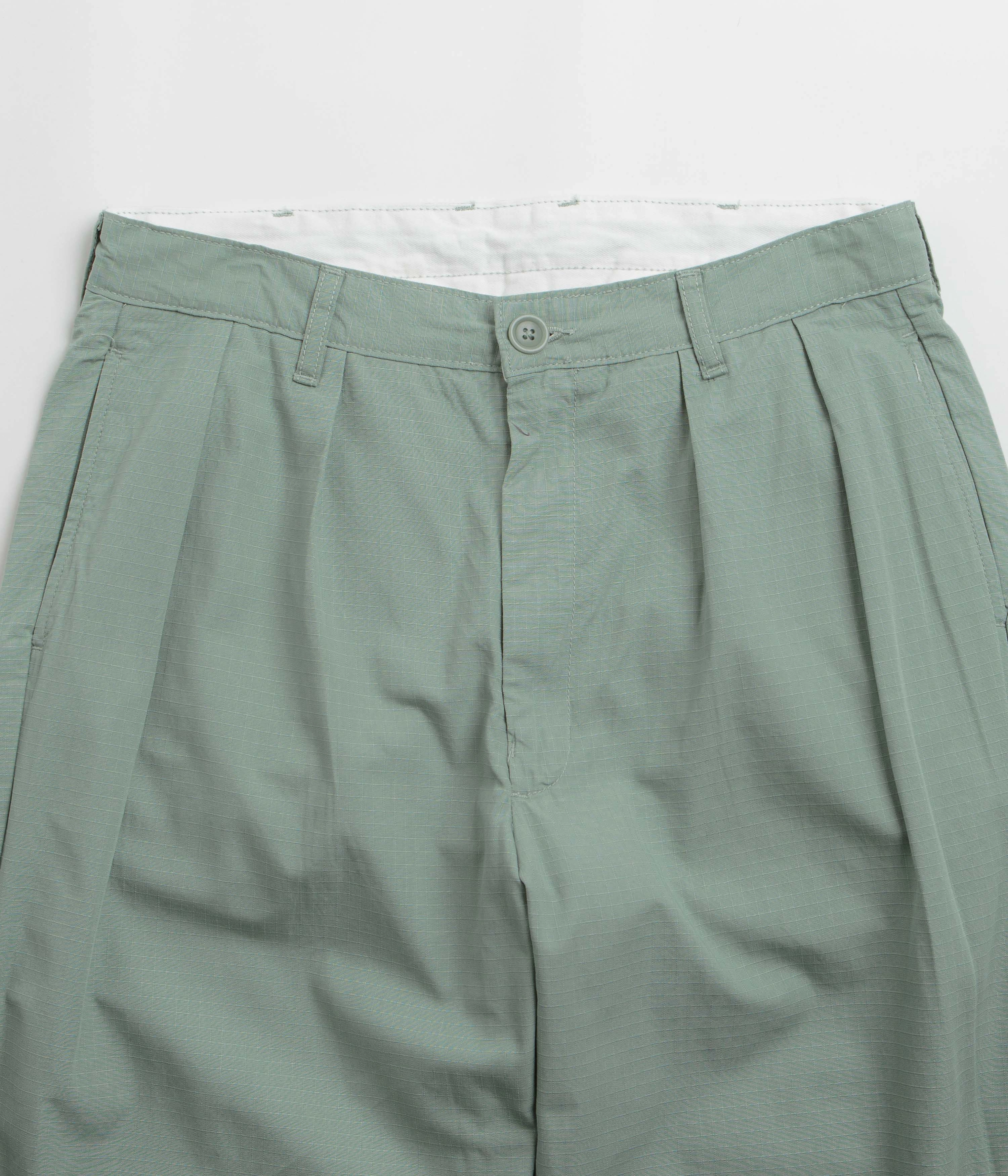 Service Works Ripstop Part Timer Pants - Sage Flatlock Seams