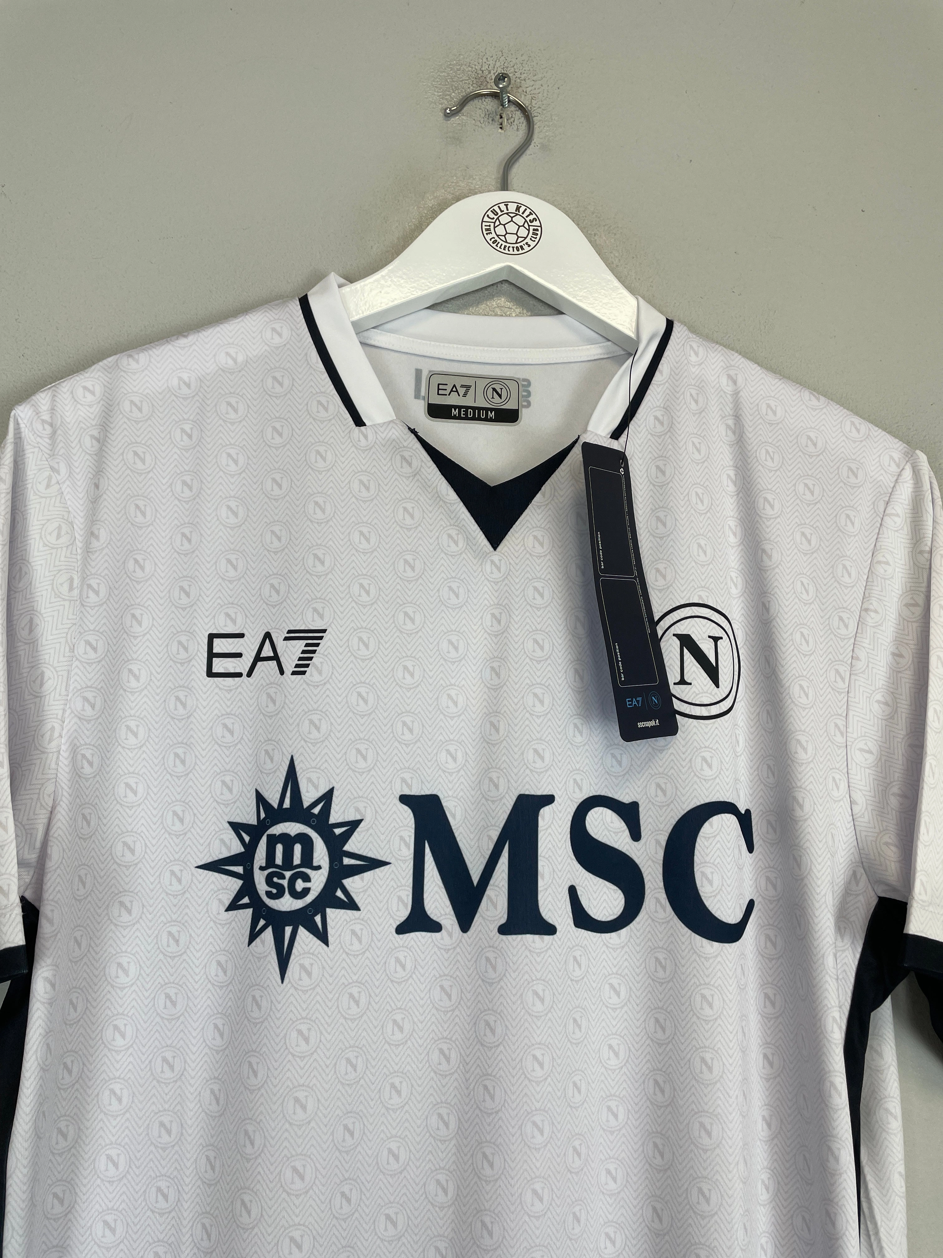 Recycled Material Blend 2024/25 Napoli *BNWT* Stadium Away Shirt (Multiple Sizes) EA7