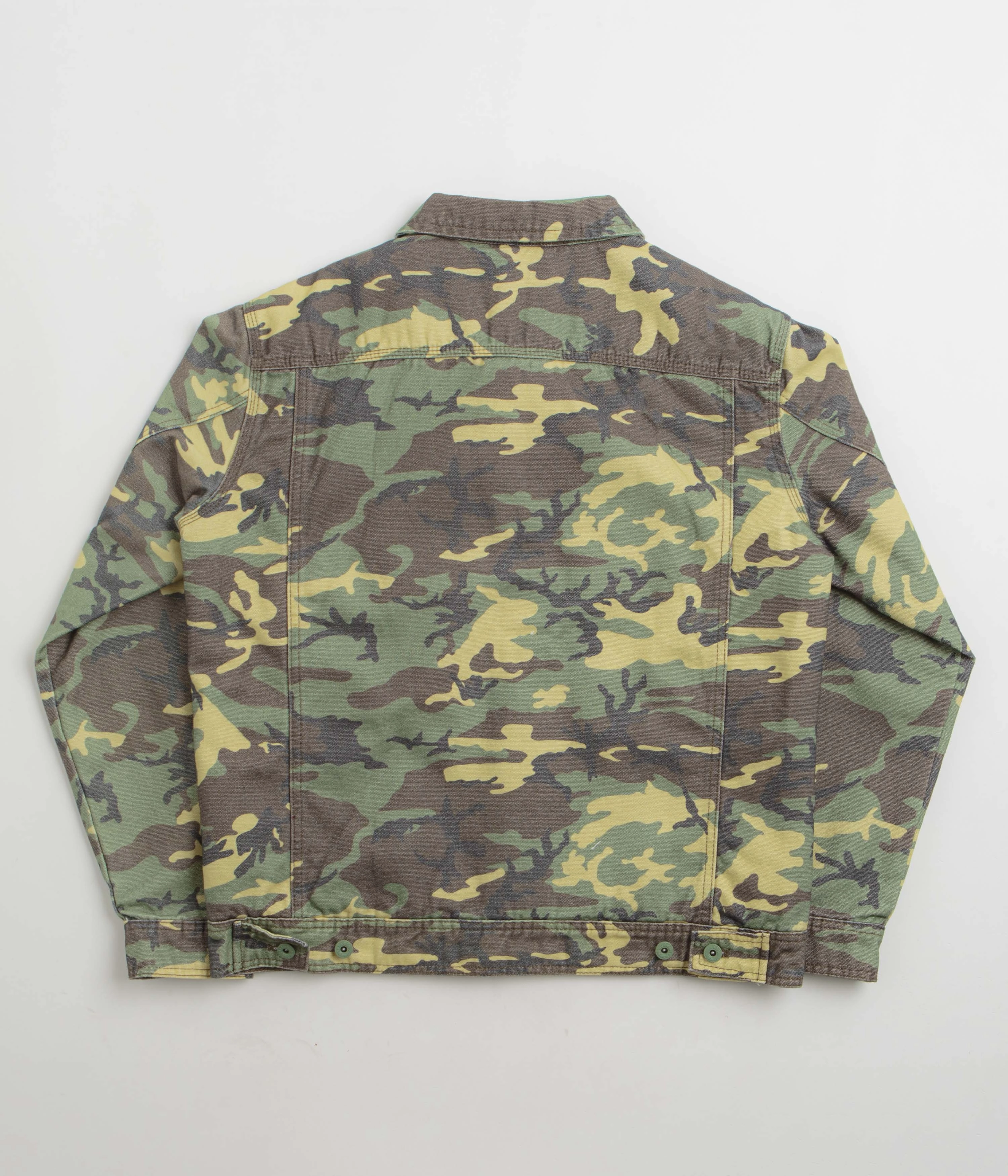 Stan Ray Lined Trucker Jacket - Woodland DPM Duck Casual Airy Warmth