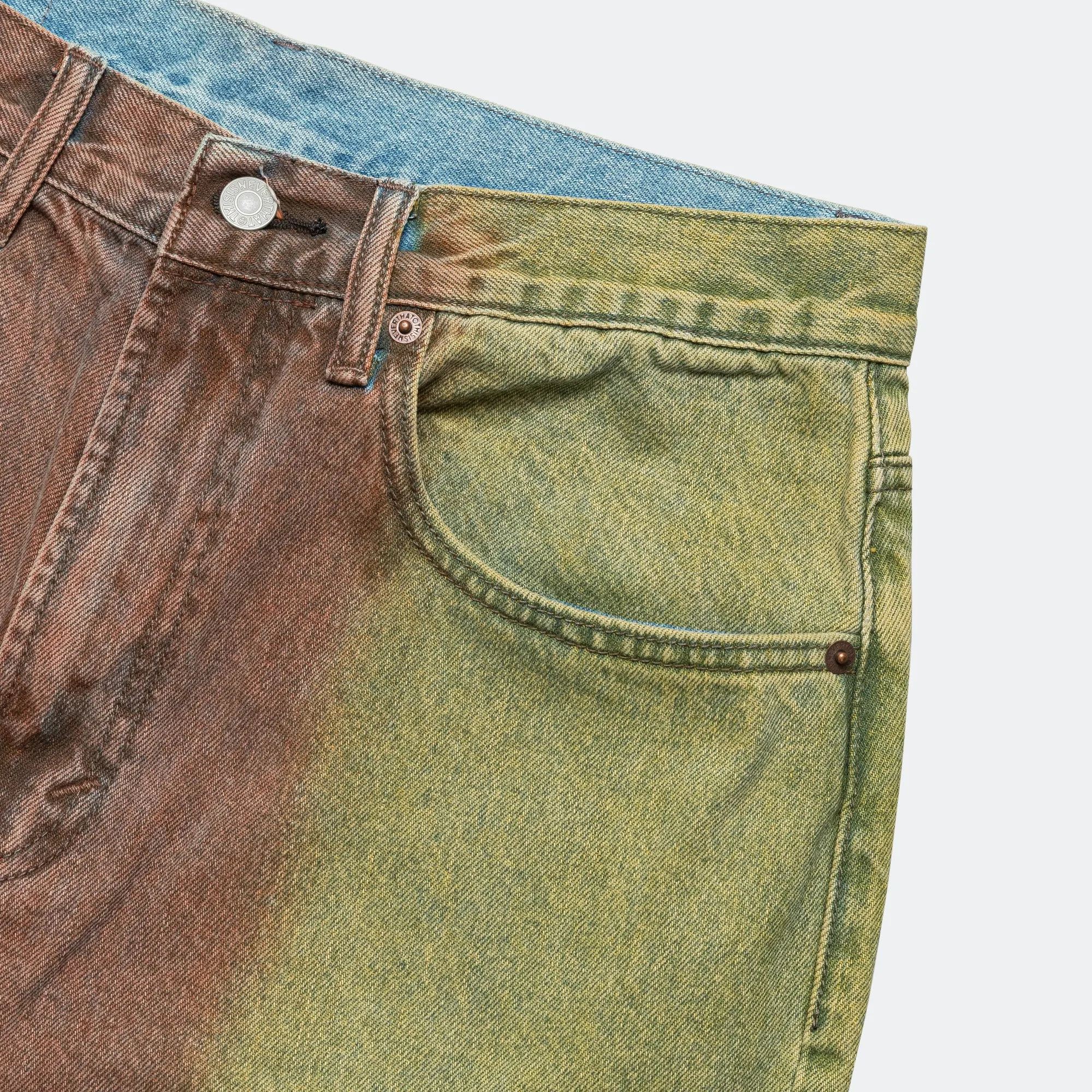 Road Trip Bold Look Smart Casual Regular Jeans - Multi