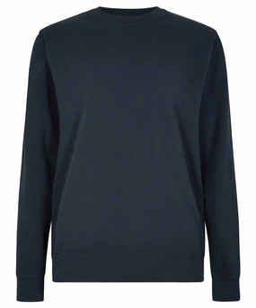 Travel Relaxed Regular Fit Pique Sweatshirt | NAVY