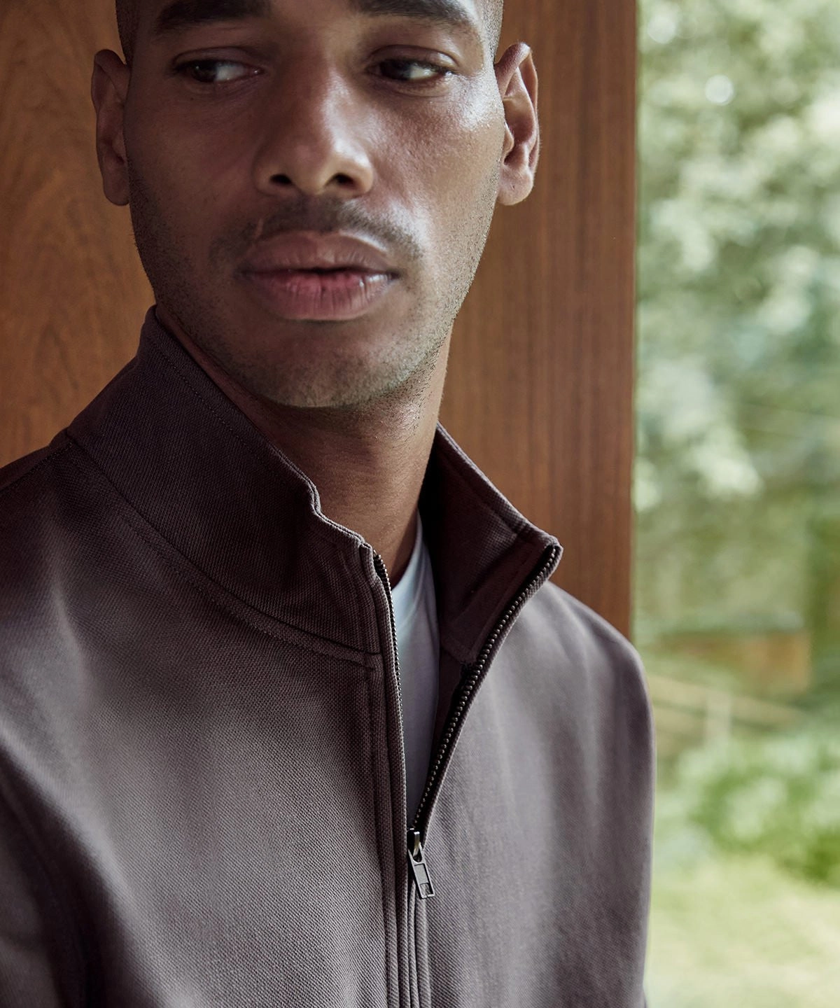 Timeless Fashion Regular Fit Quarter Zip Pique Sweatshirt | NAVY