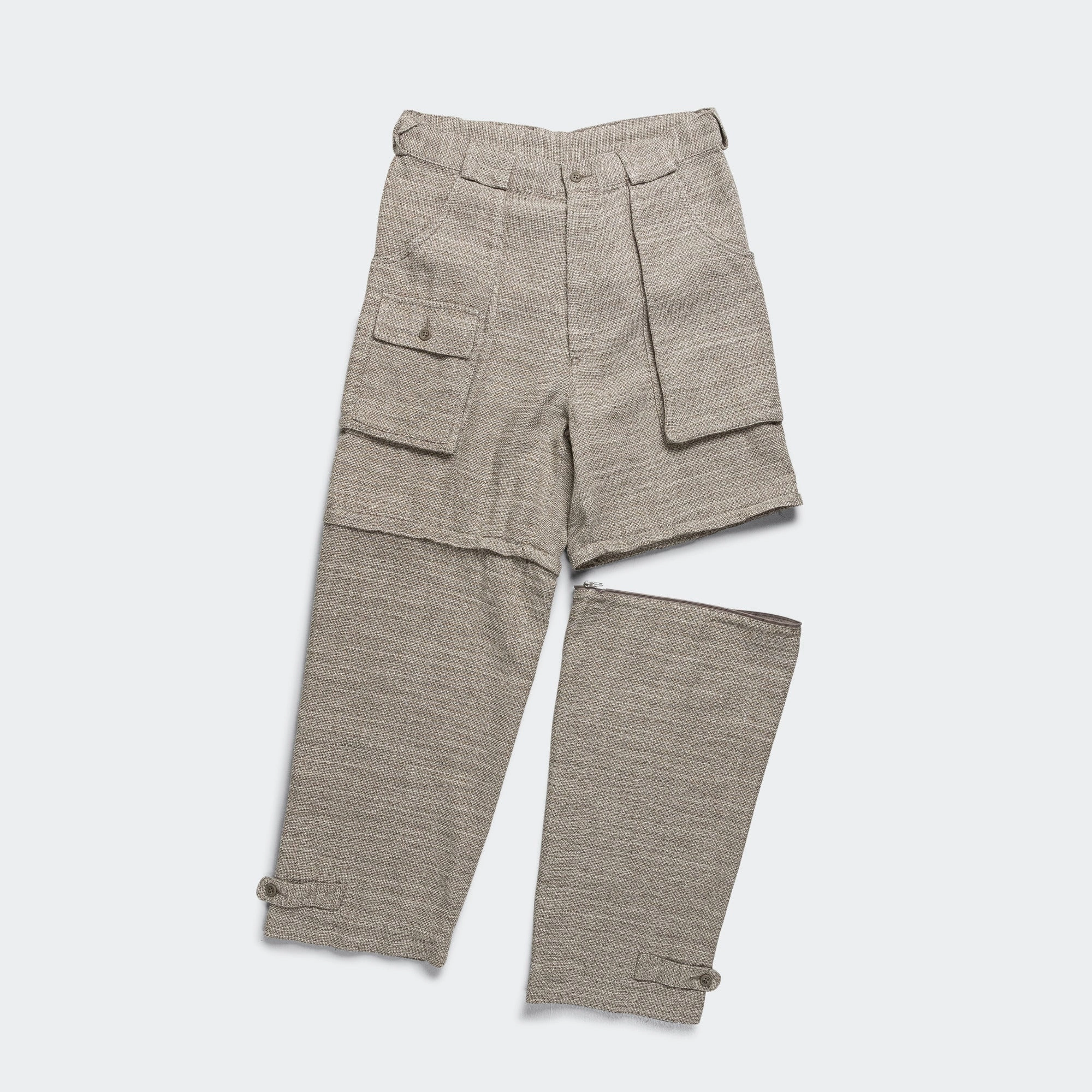 Bush Pants ll Cotton Linen - Sand SecureClosures
