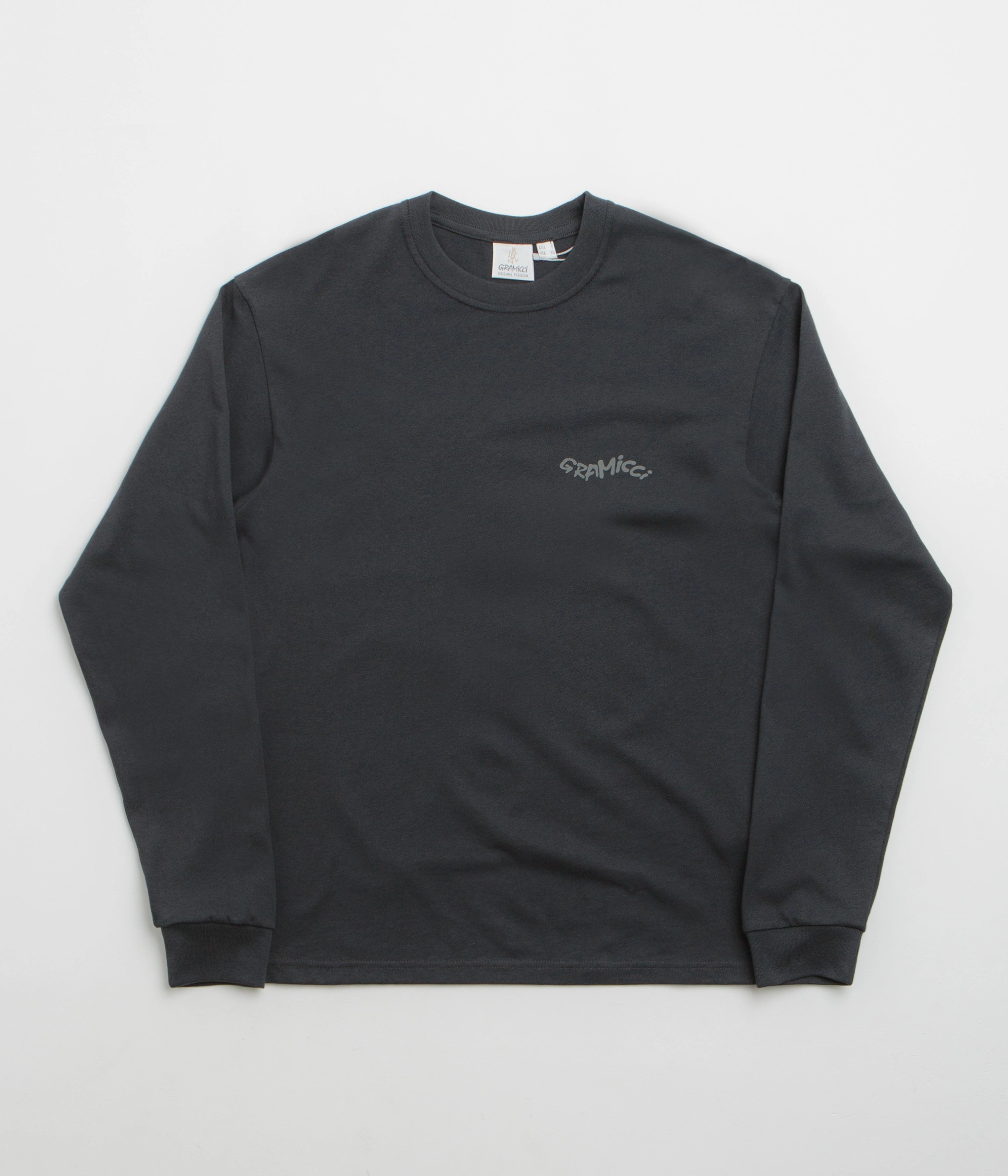 Active Look Gramicci Gecko Long Sleeve T-Shirt - Vintage Black