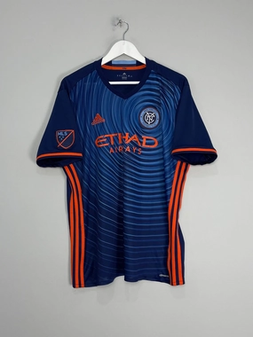 2016/17 NEW YORK CITY AWAY SHIRT (XL) ADIDAS Reflective Detailing