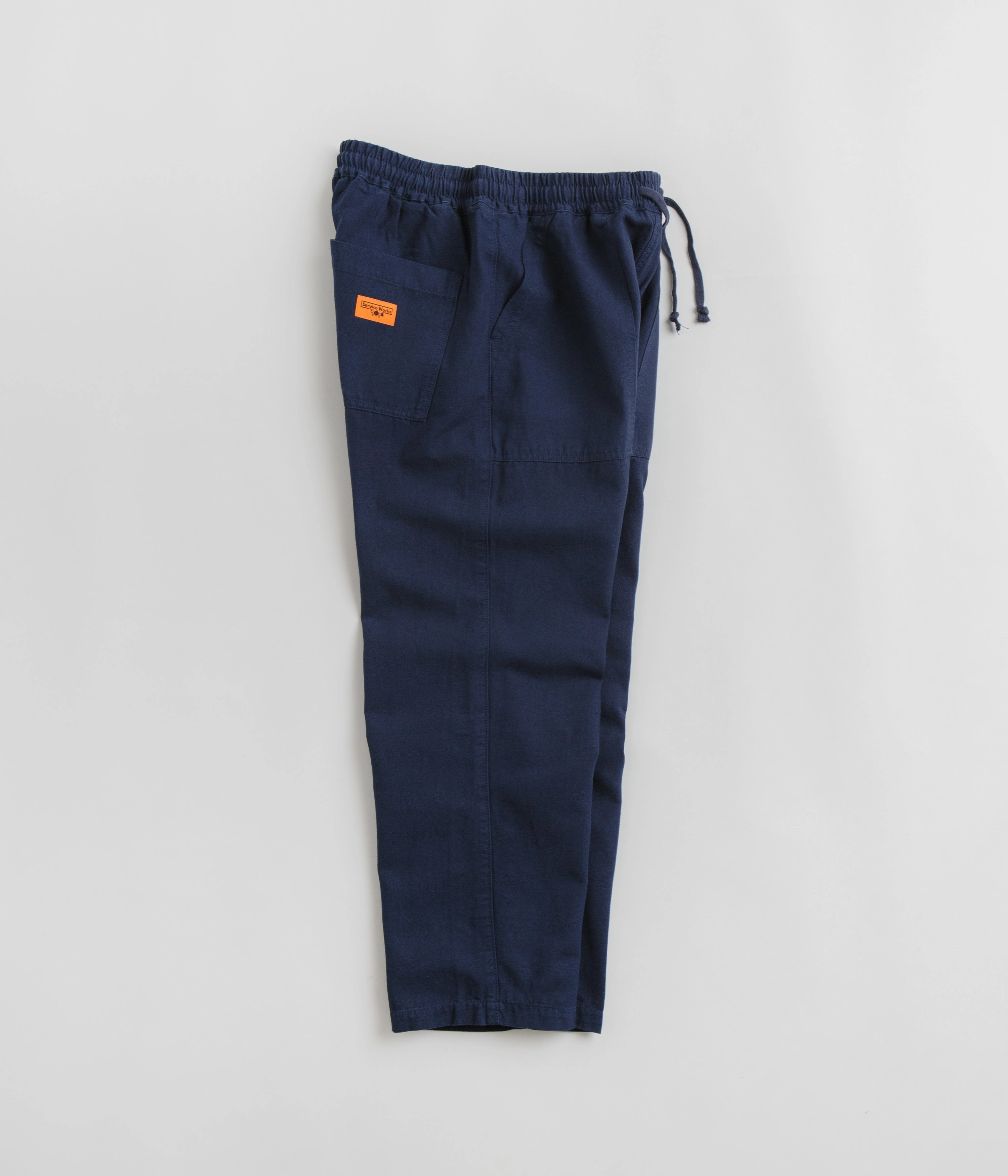 Service Works Classic Chef Pants - Navy Breathable Mesh Panels No Fuss