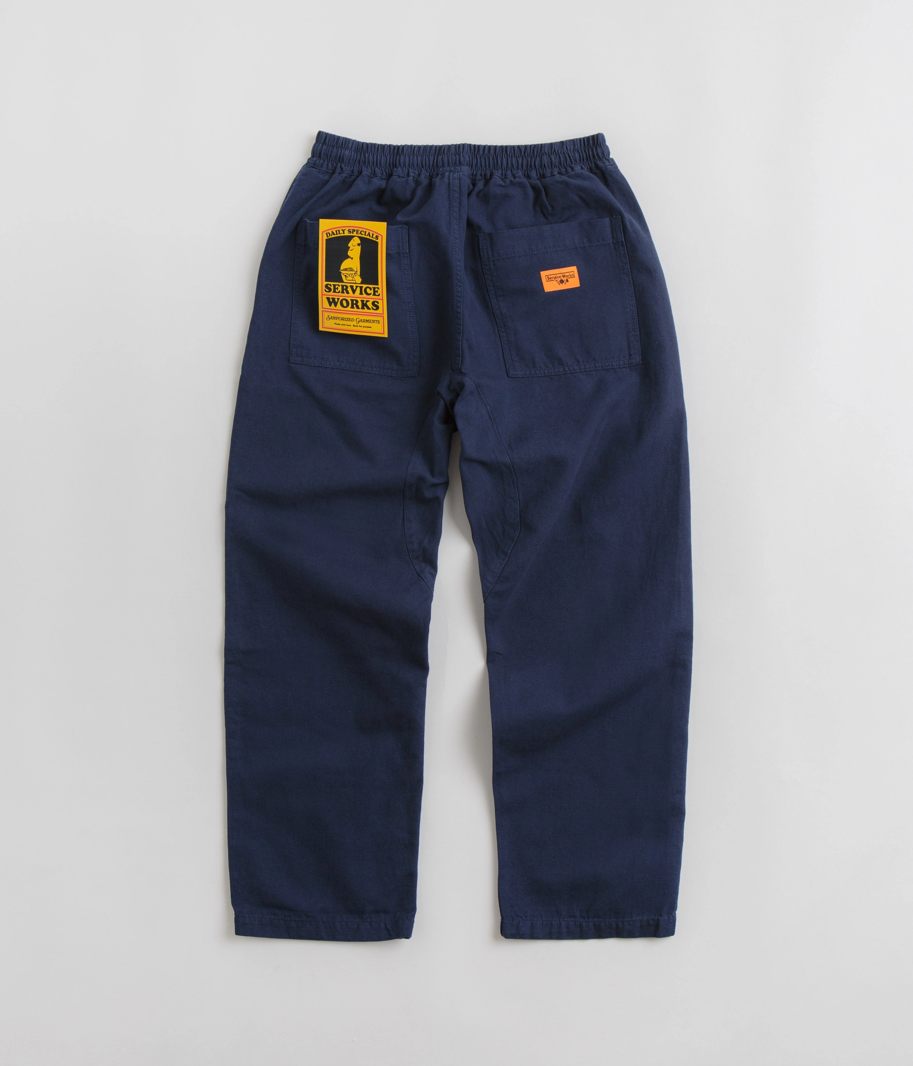 Sport Performance Neutral Tone Service Works Classic Chef Pants - Navy