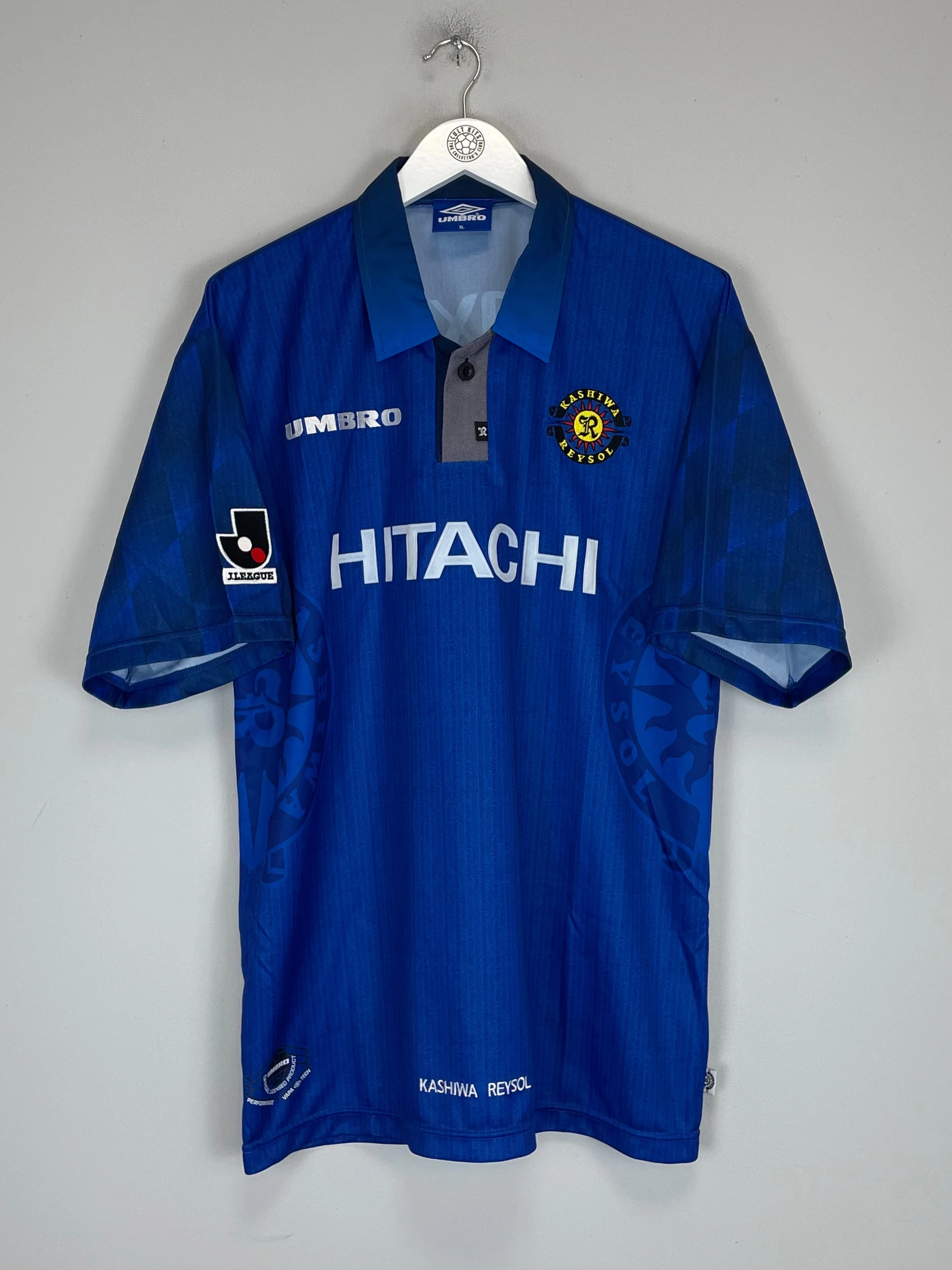 1997/98 KASHIWA REYSOL *MINT* AWAY SHIRT (XL) UMBRO Low Profile Silhouette