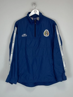 2000/02 MEXICO 1/4 ZIP WINDBREAKER (M) ATLETICA Satin