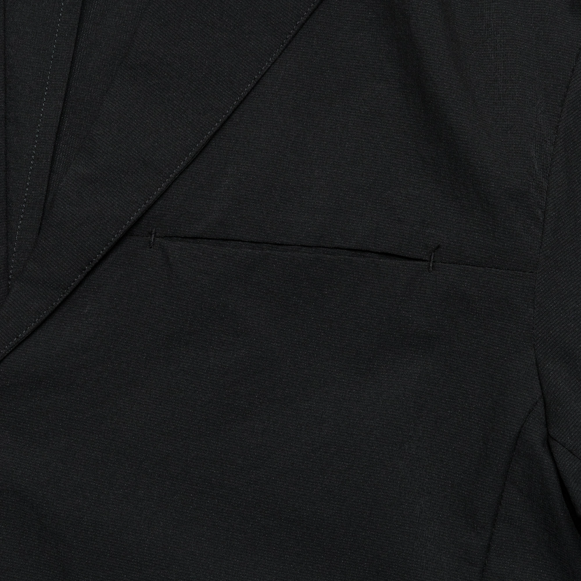 Abrasion Resistant Shell No Roll Collar Technology DotAIr Comfy Jacket - Black