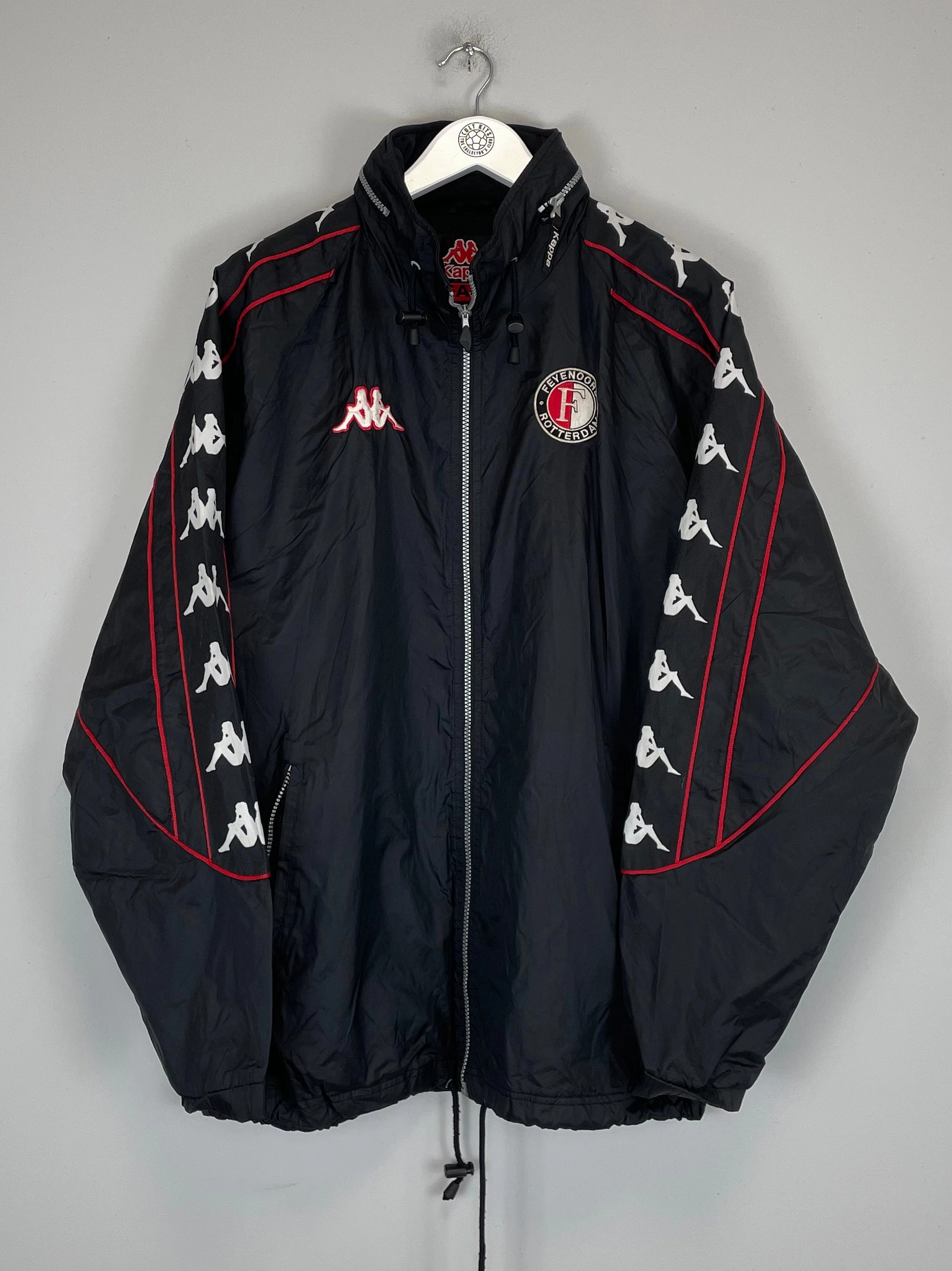 2000/01 FEYENOORD RAIN JACKET (XL) KAPPA Fashion Show