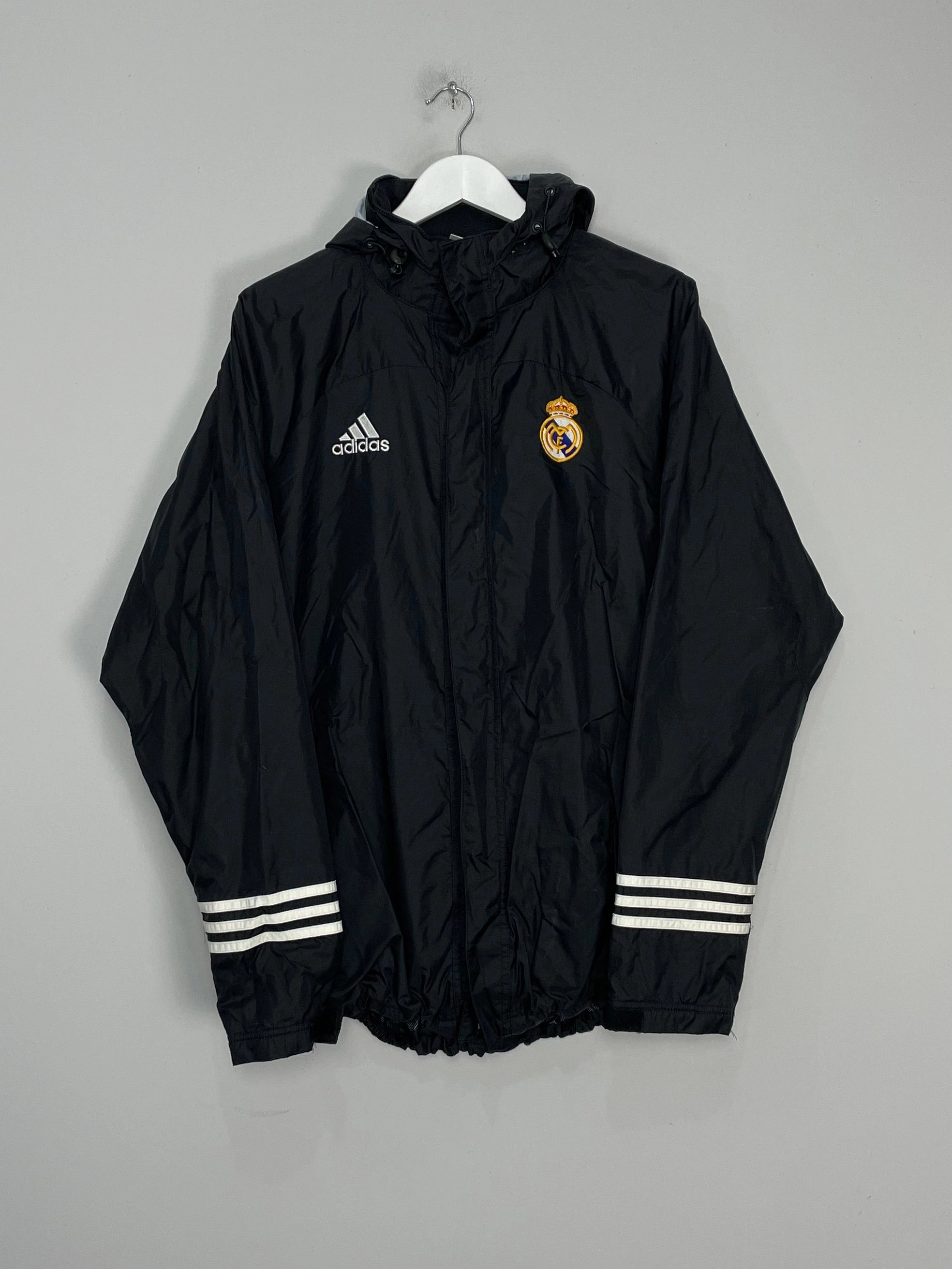 Flexible Design 2002/03 REAL MADRID RAIN JACKET (M) ADIDAS