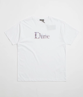 Dime Classic Steampunk T-Shirt - White Adjustable Hem spring fashion